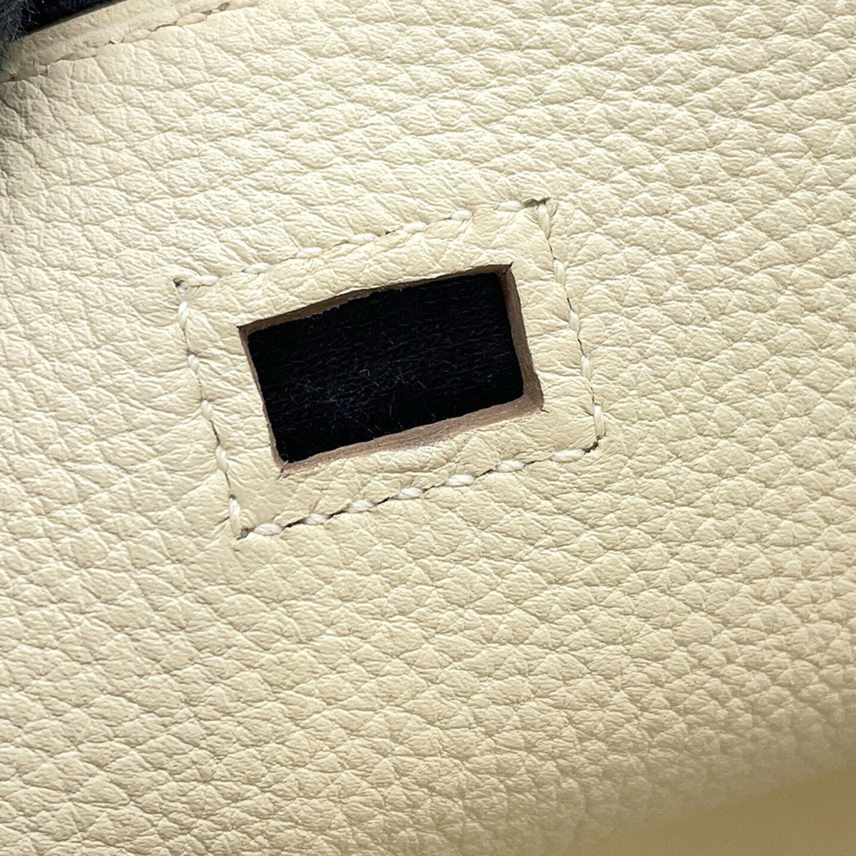 Hermes Birkin Silver Togo Leather Handbag (Pre-Owned)