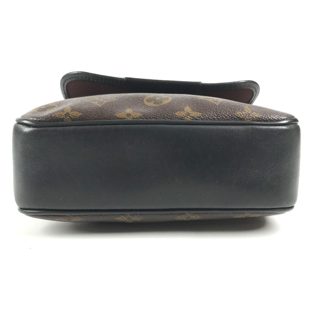 Louis Vuitton Black Brown Monogram Canvas Pochette Shoulder Bag (Pre-Owned)