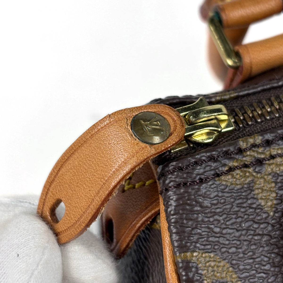 Louis Vuitton Brown Monogram Handbag (Pre-Owned)