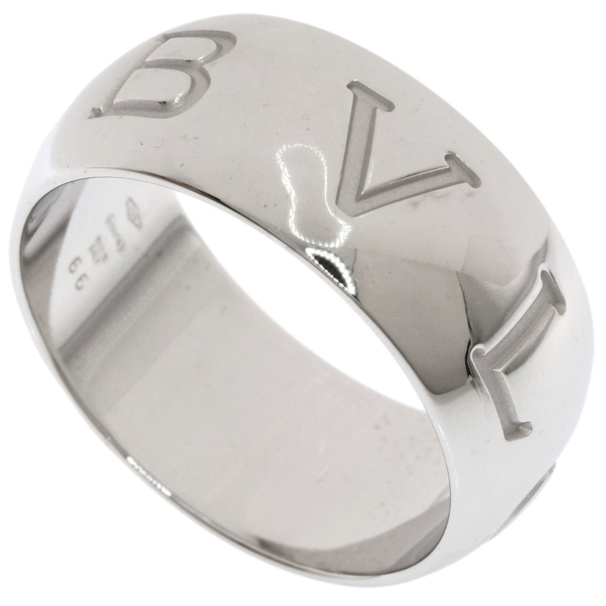 Bvlgari White Gold (18K) Band Ring (Pre-Owned)