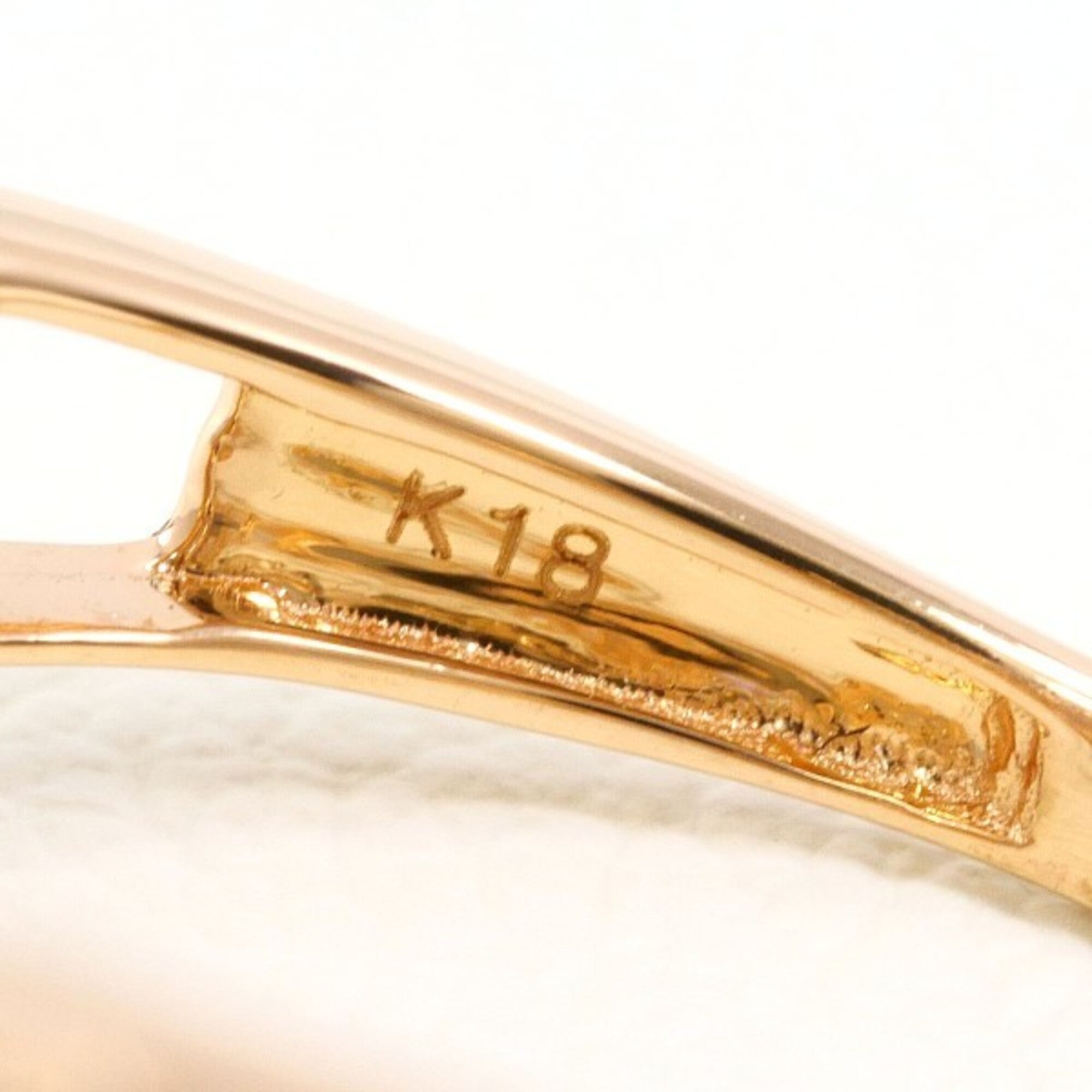 Unbranded Pink Gold Pink Gold (18K) Band Ring (Pre-Owned)