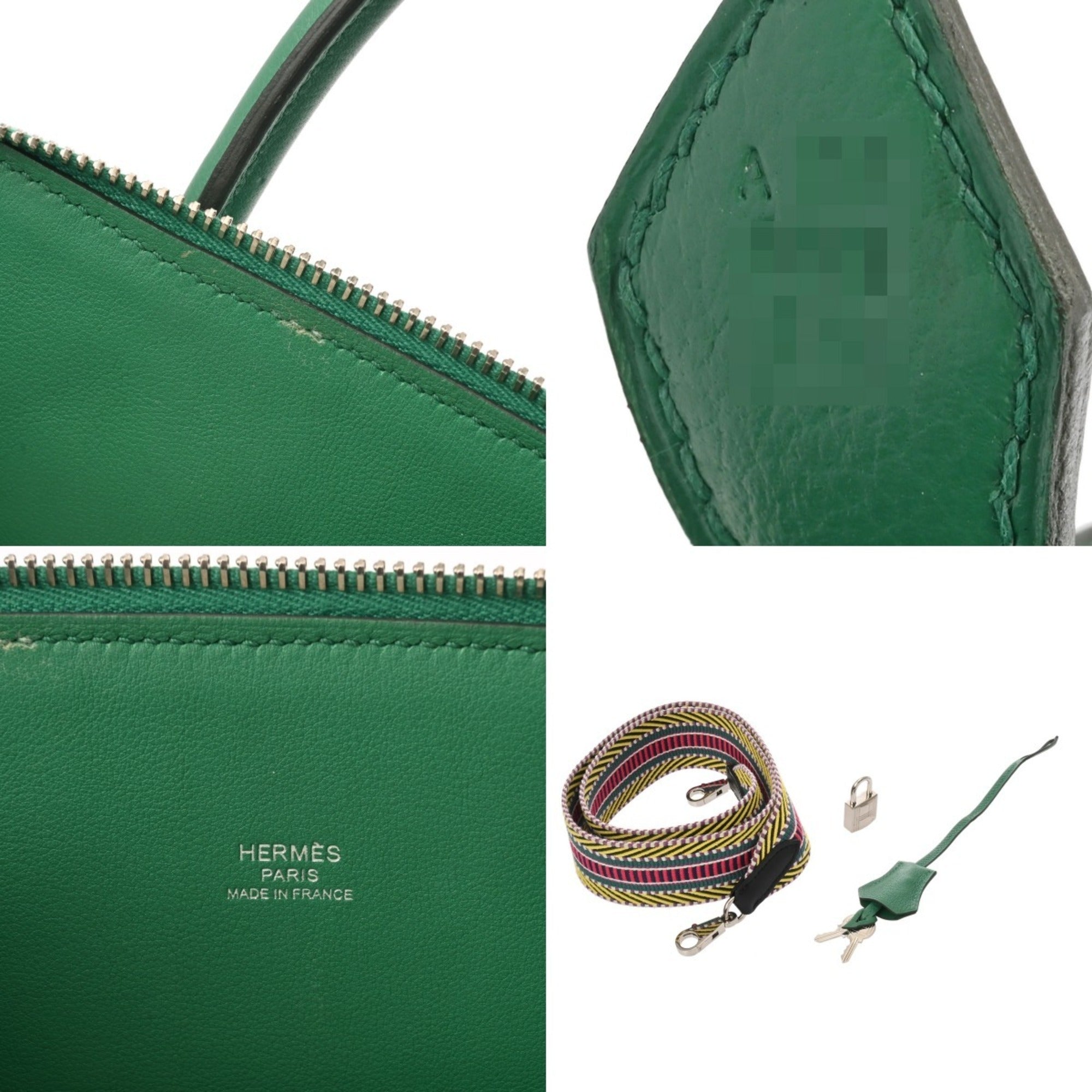 Hermes Silver Handbag (Pre-Owned)