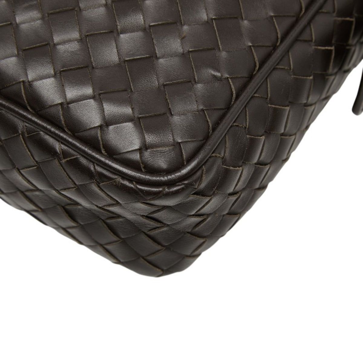 Bottega Veneta Brown Leather Shoulder Bag (Pre-Owned)