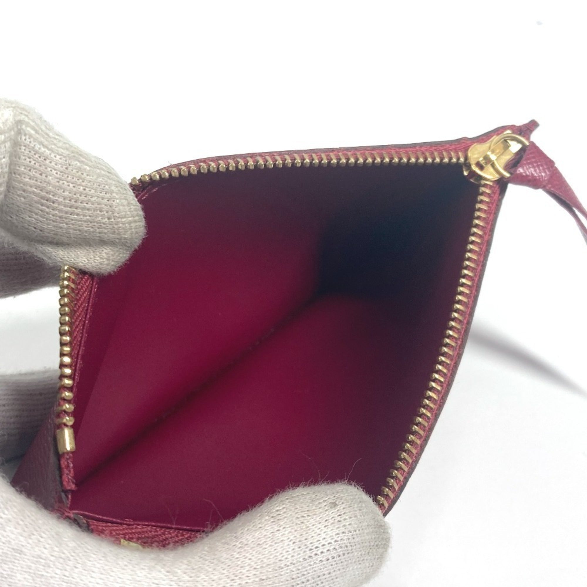 Louis Vuitton Monogram Brown Pink Monogram Long Wallet (Bi-Fold) (Pre-Owned)