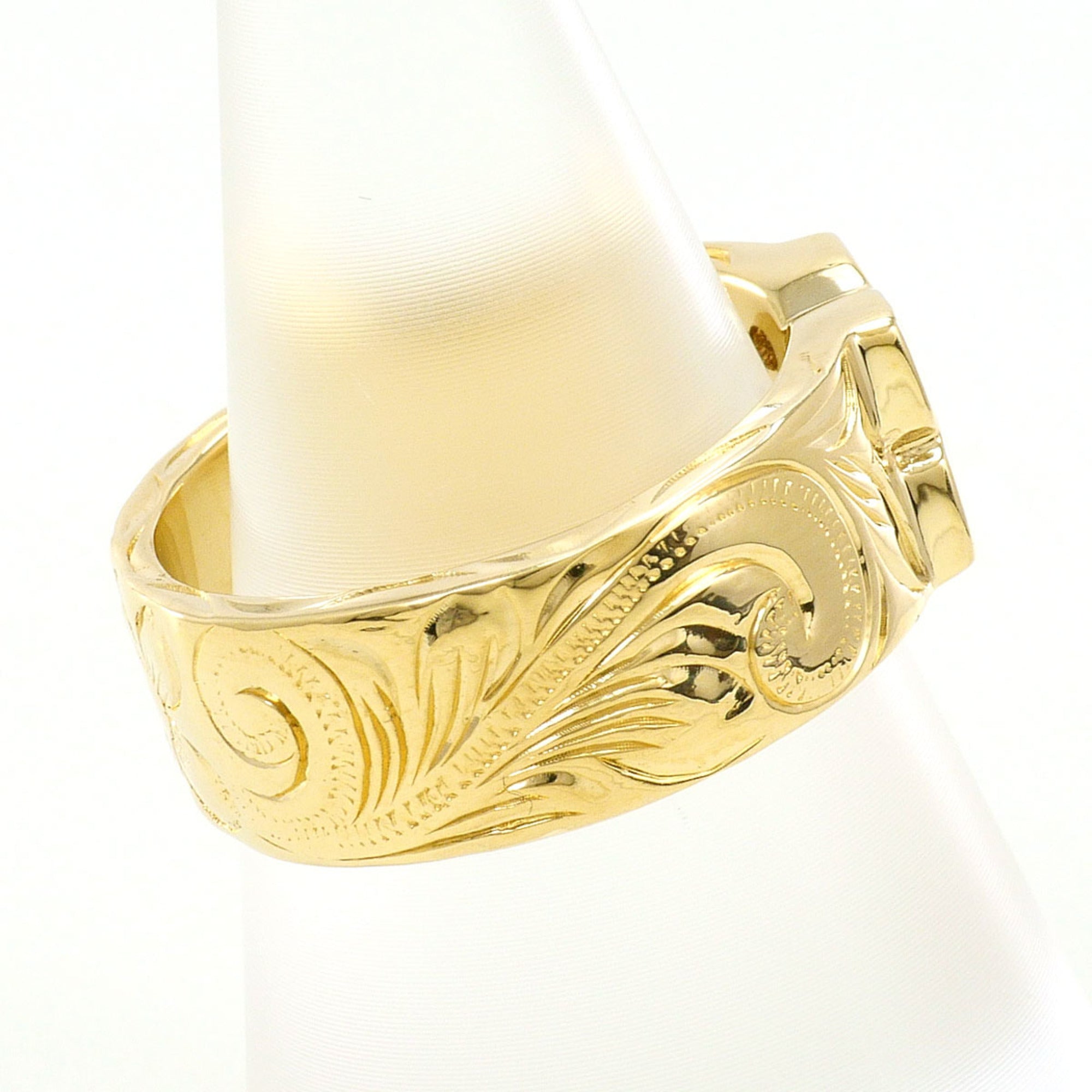 Unbranded Yellow Gold Yellow Gold (14K) Band Ring (Pre-Owned)