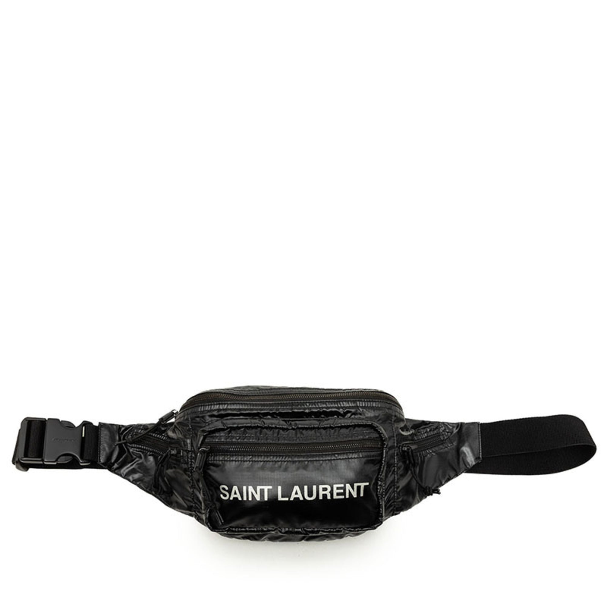 Saint Laurent Black Nylon Polyamide Fanny Pack (Pre-Owned)