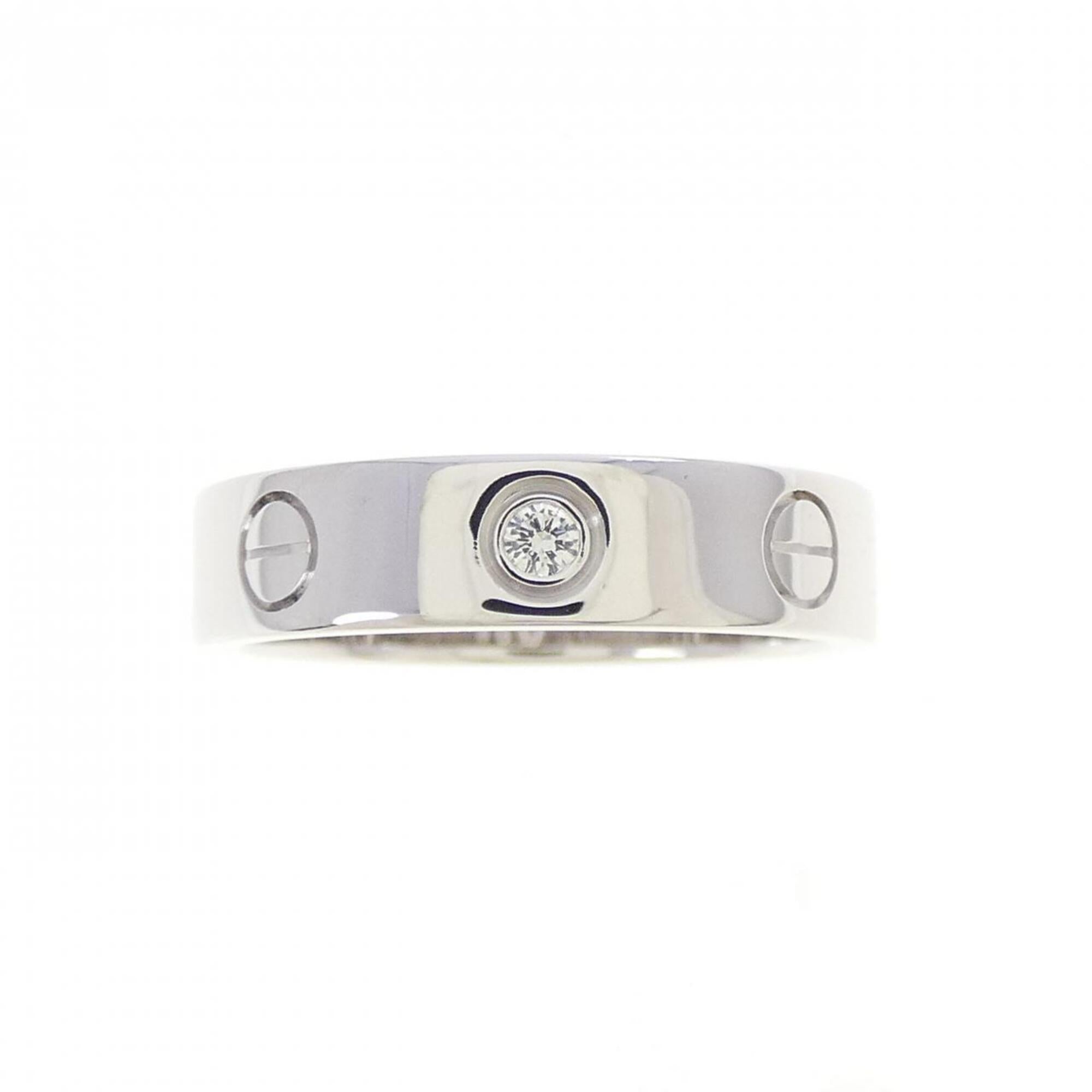 Cartier White Gold White Gold (18K) Band Ring (Pre-Owned)