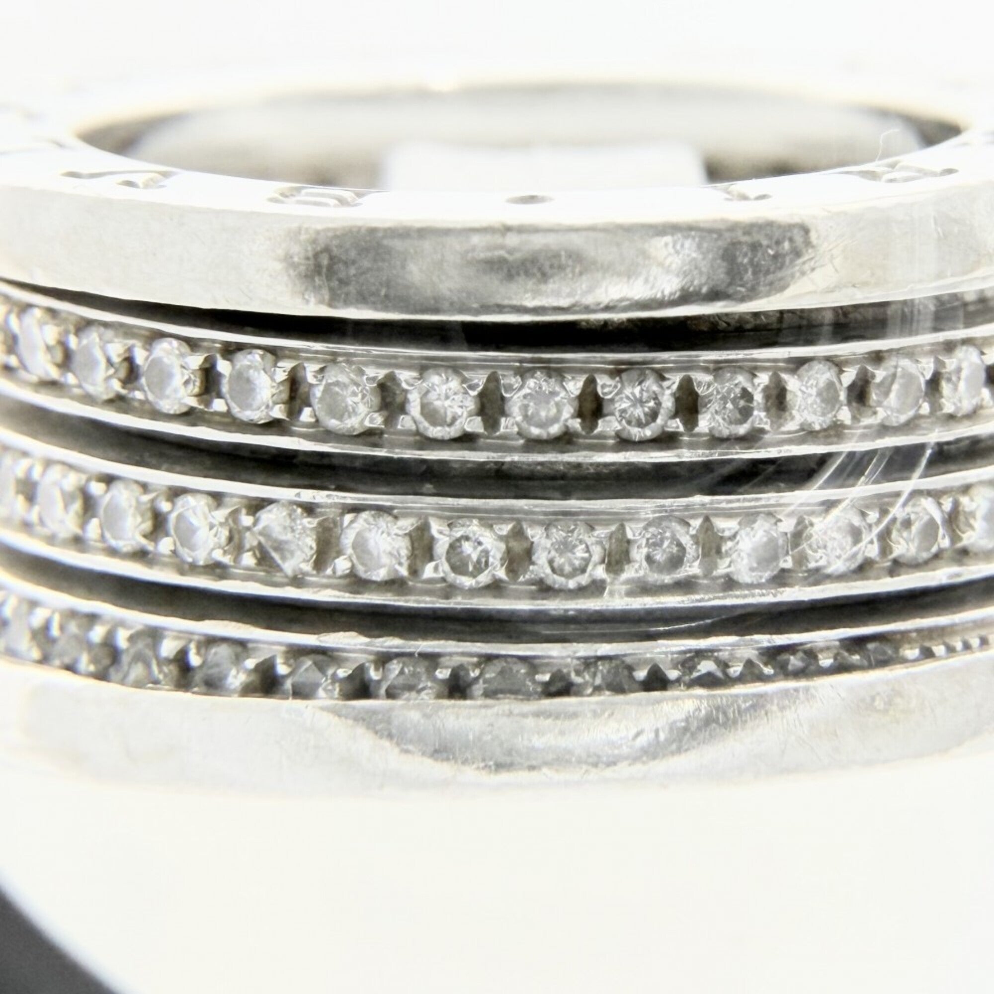 Bvlgari White Gold (18K) Band Ring (Pre-Owned)