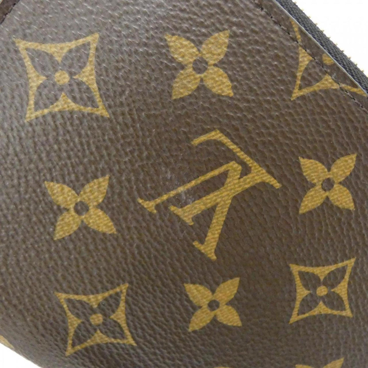Louis Vuitton Marron Coated Canvas Long Wallet (Bi-Fold) (Pre-Owned)