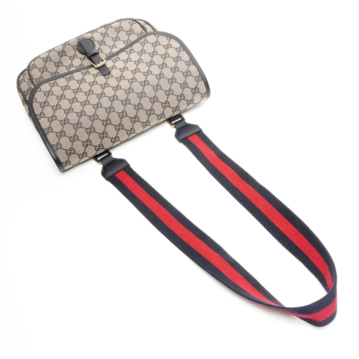 Gucci Beige Messenger Bag Shoulder Bag (Pre-Owned)