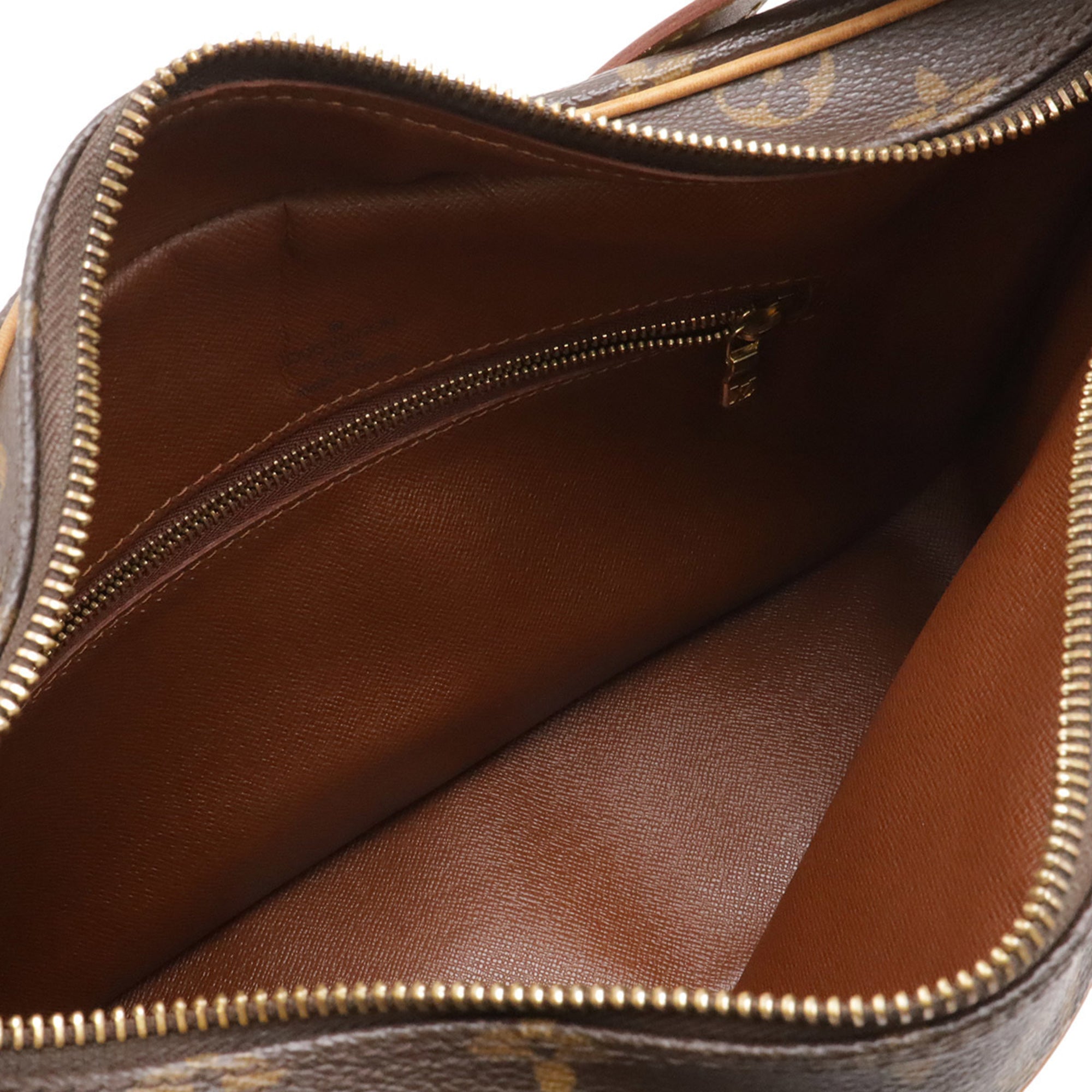 Louis Vuitton Brown Monogram Canvas Pvc Coated Canvas Shoulder Bag (Pre-Owned)
