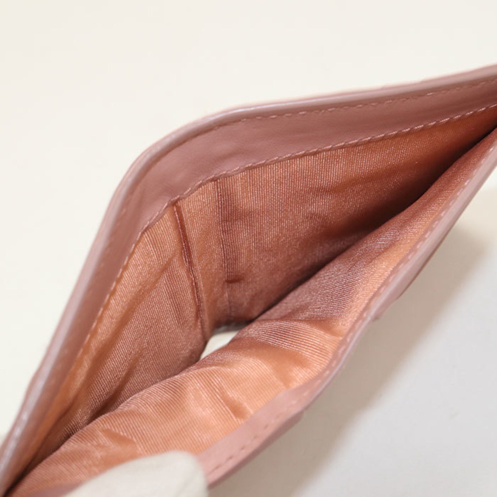 Salvatore Ferragamo Pink Leather Wallet (Bi-Fold) (Pre-Owned)