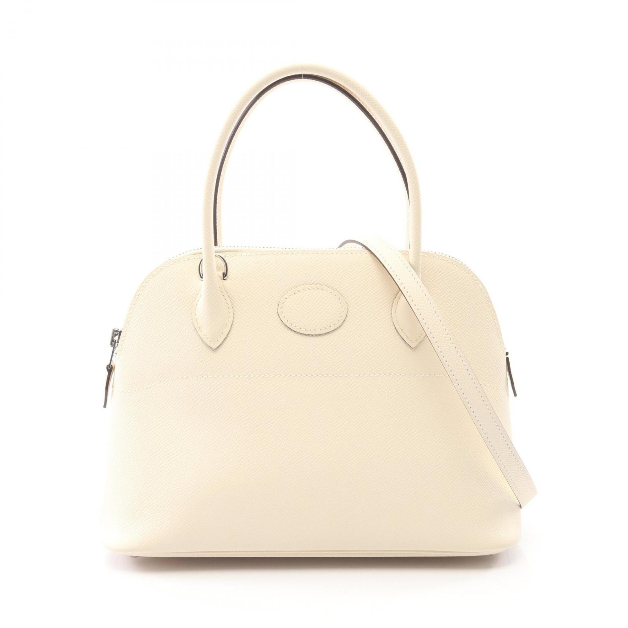 Hermes Ivory Epsom Leather Handbag (Pre-Owned)