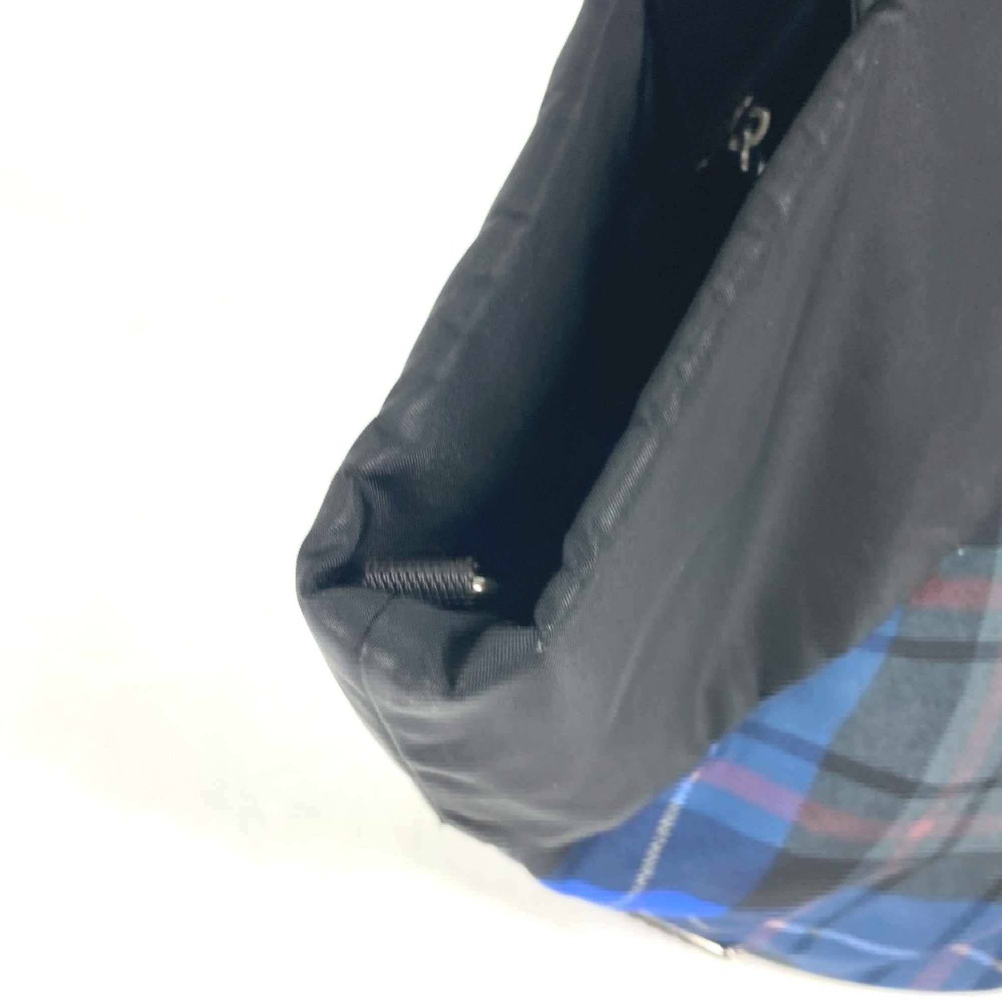 Prada Black Cloth Shoulder Bag (Pre-Owned)