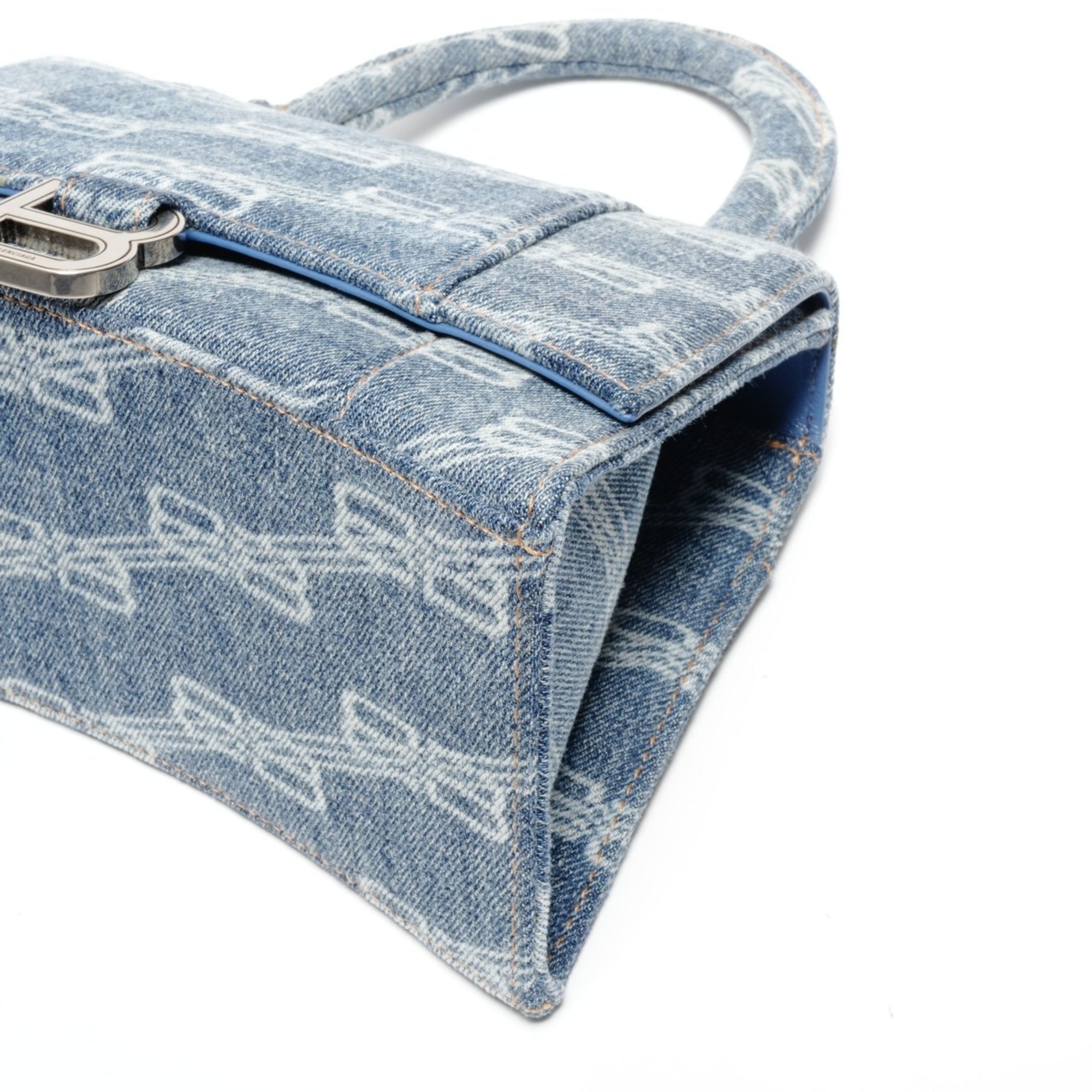 Balenciaga Navy Denim Handbag (Pre-Owned)