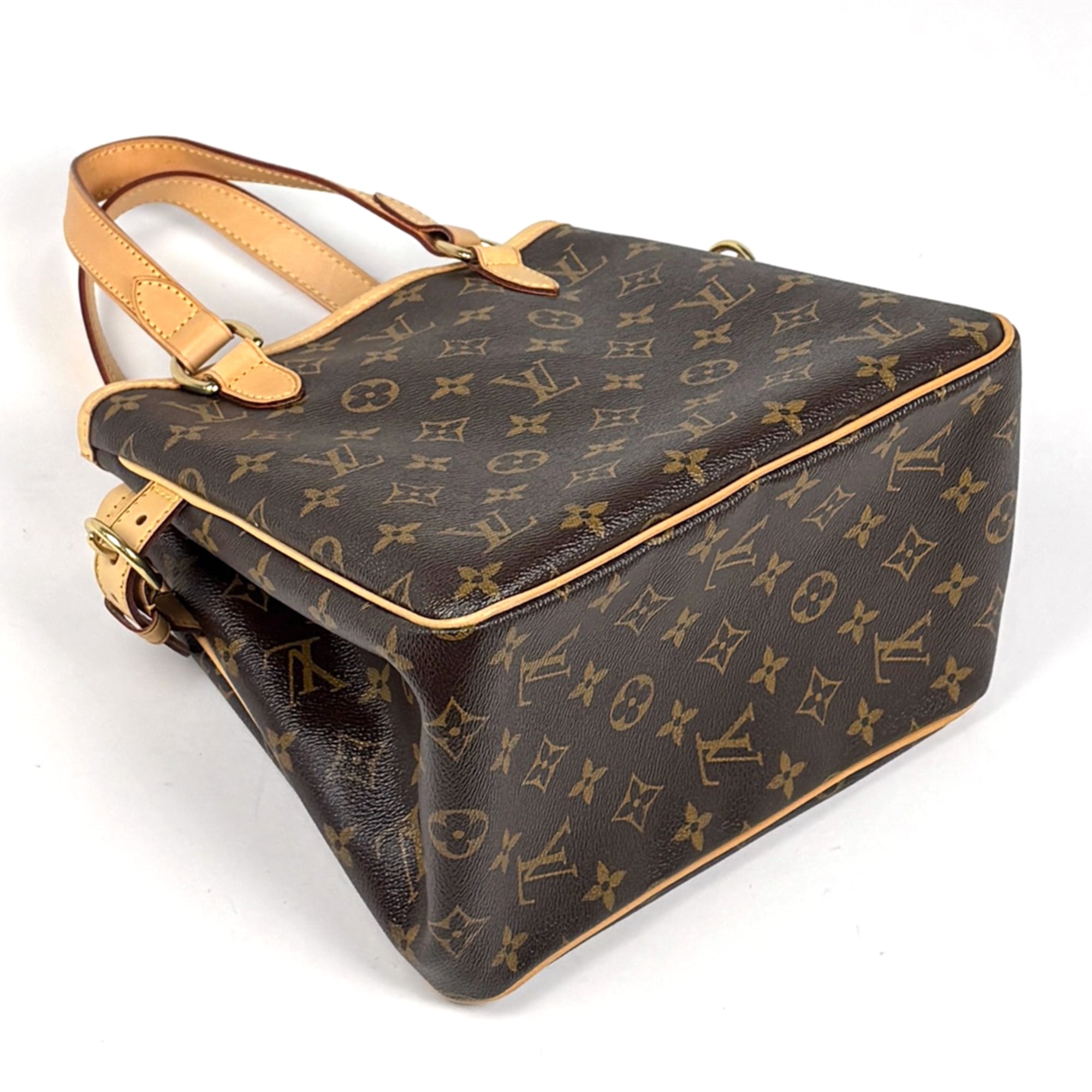 Louis Vuitton Brown Monogram Handbag Tote Bag (Pre-Owned)