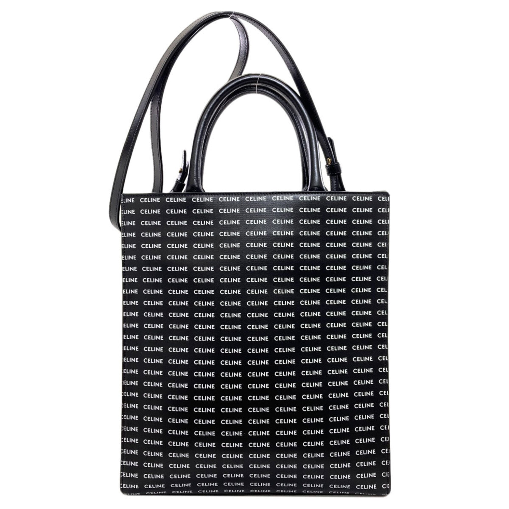 Celine Black Leather Handbag (Pre-Owned)
