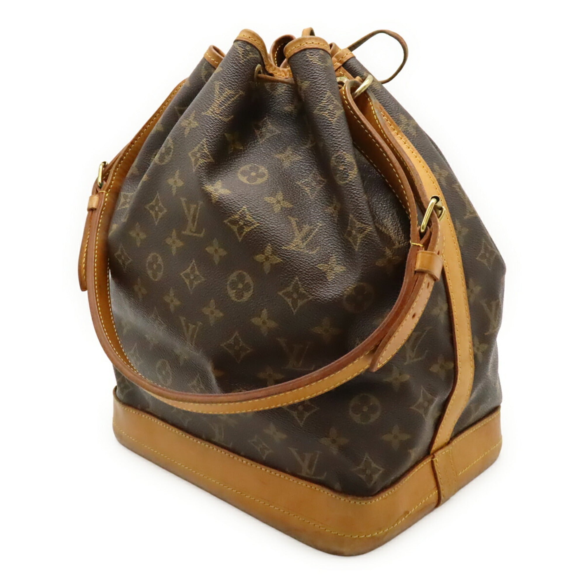 Louis Vuitton Brown Monogram Canvas Pvc Coated Canvas Shoulder Bag (Pre-Owned)