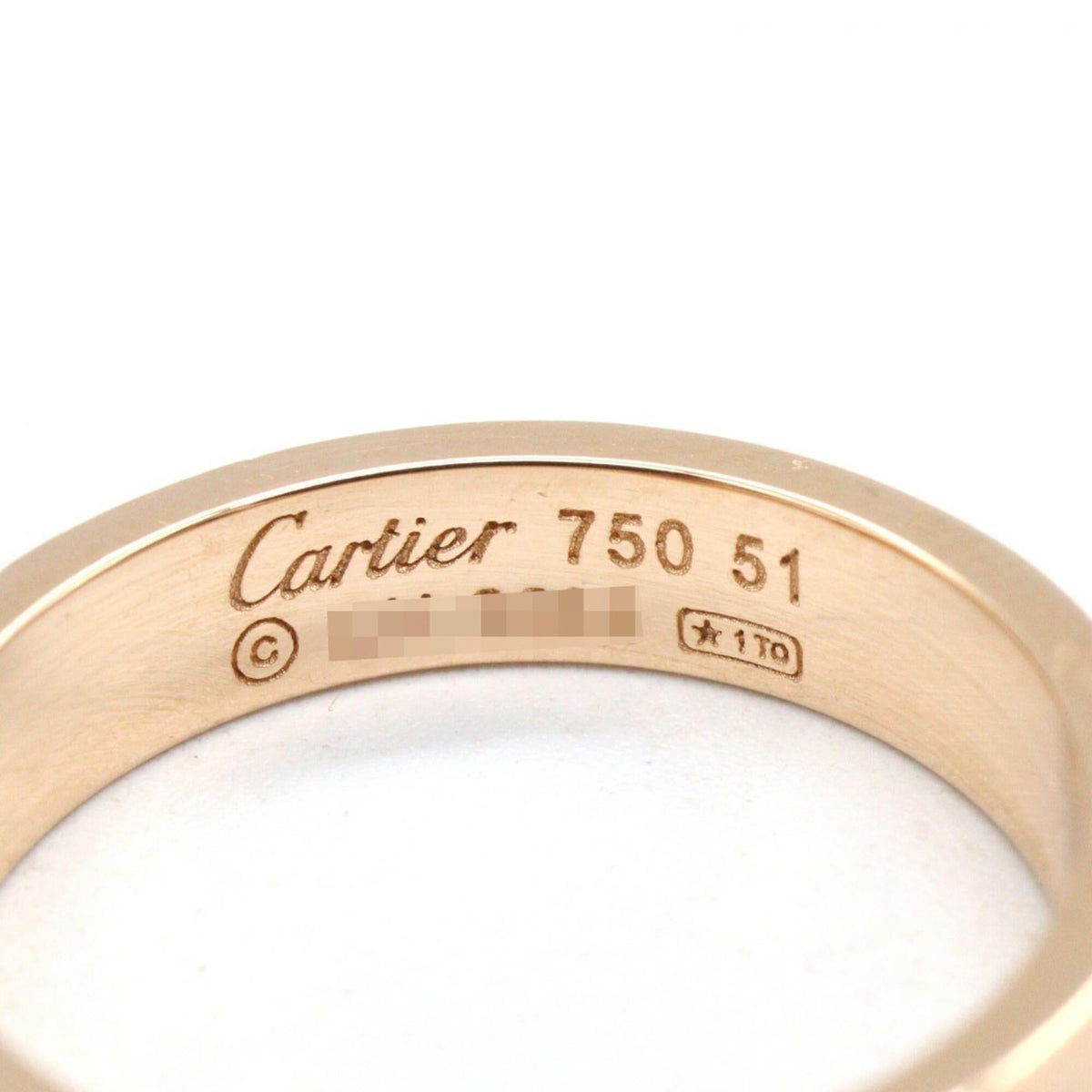 Cartier Pink Gold Pink Gold (18K) Band Ring (Pre-Owned)