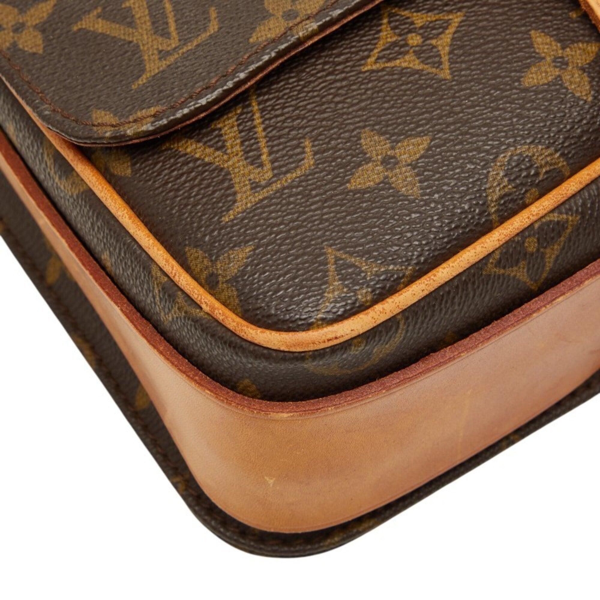 Louis Vuitton Monogram Brown Pvc Leather Shoulder Bag (Pre-Owned)