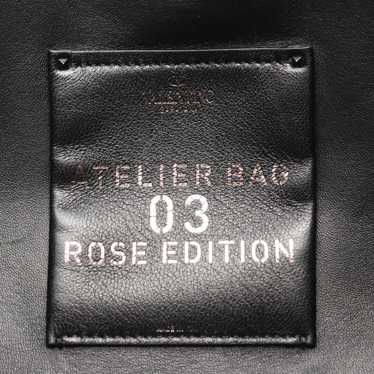 Valentino Black Leather Handbag (Pre-Owned)