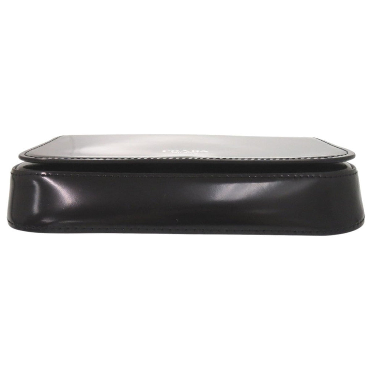 Prada Black Leather Shoulder Bag (Pre-Owned)