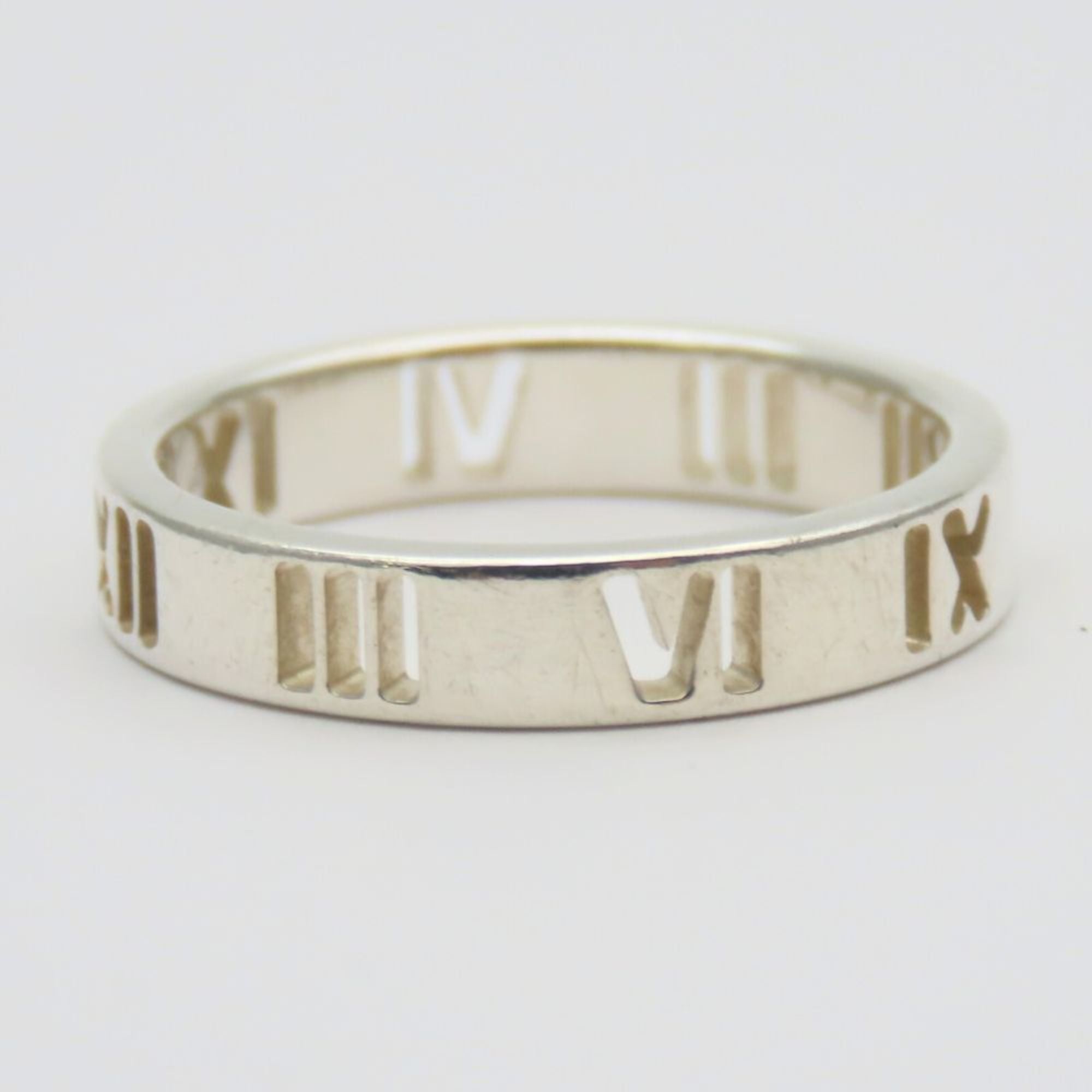 Tiffany Silver Silver 925 Band Ring (Pre-Owned)