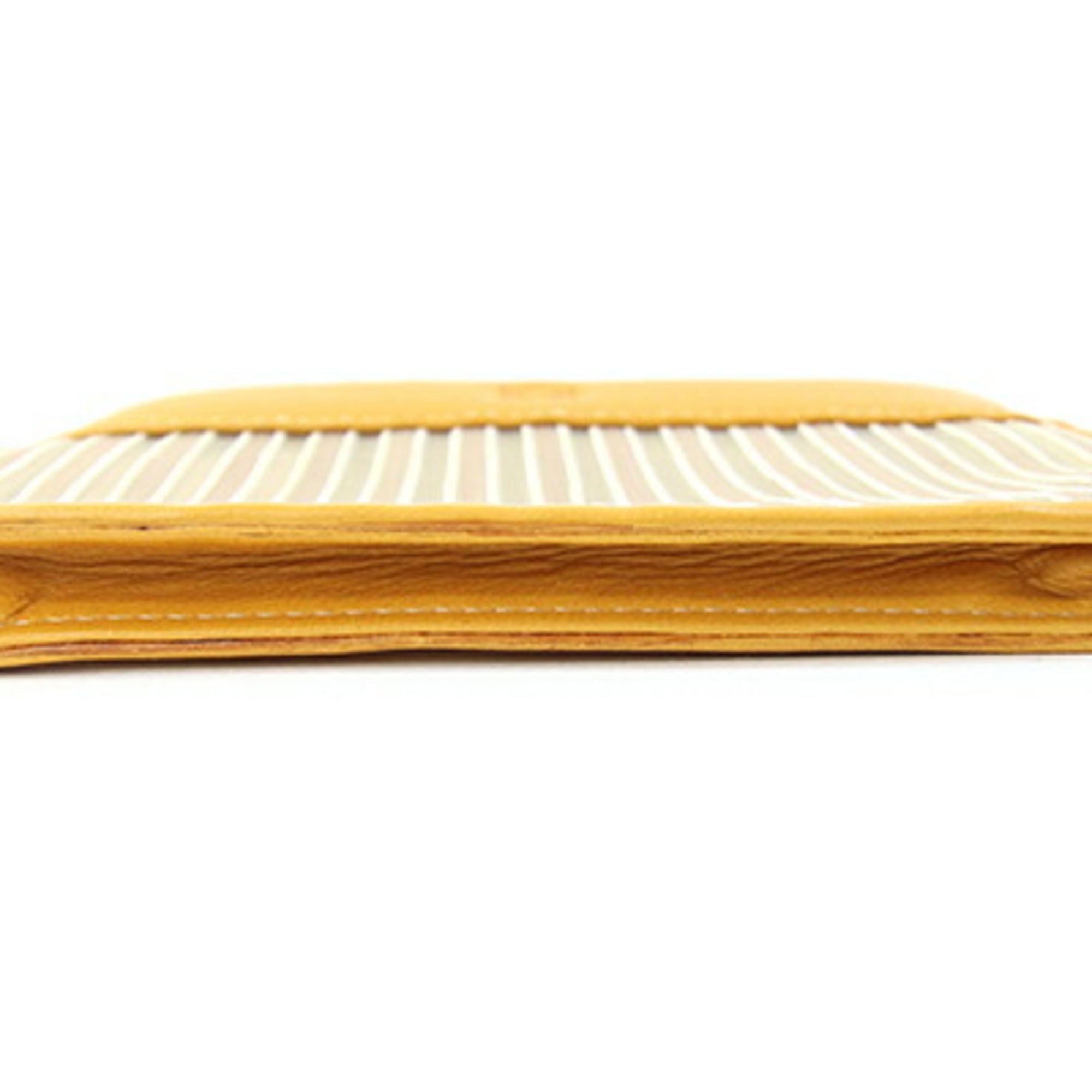 Loewe Yellow Leather Pouch (Pre-Owned)