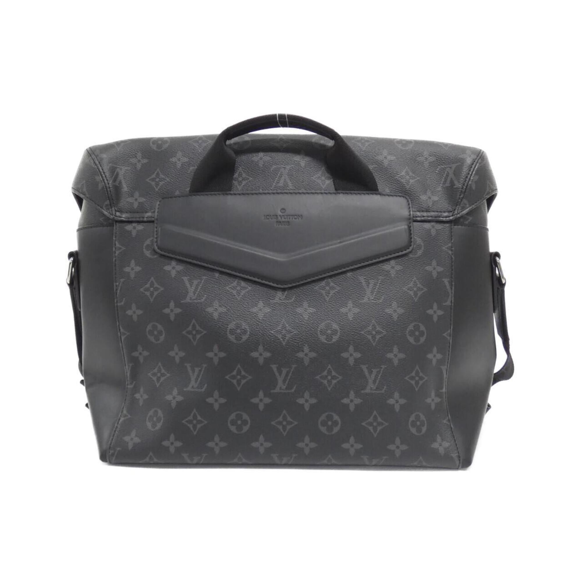 Louis Vuitton Black Coated Canvas Shoulder Bag (Pre-Owned)