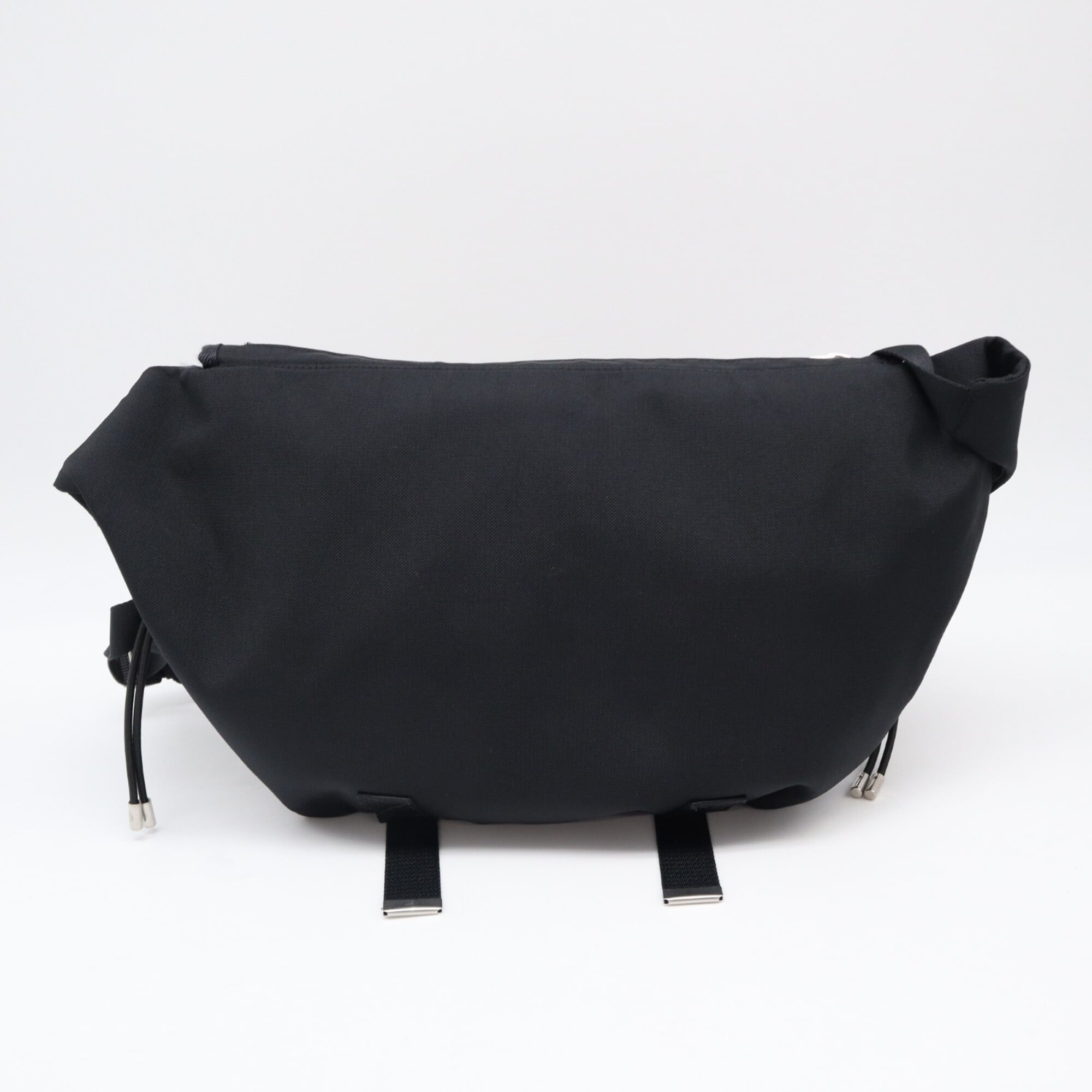 Celine Black Nylon Messenger Bag Shoulder Bag (Pre-Owned)