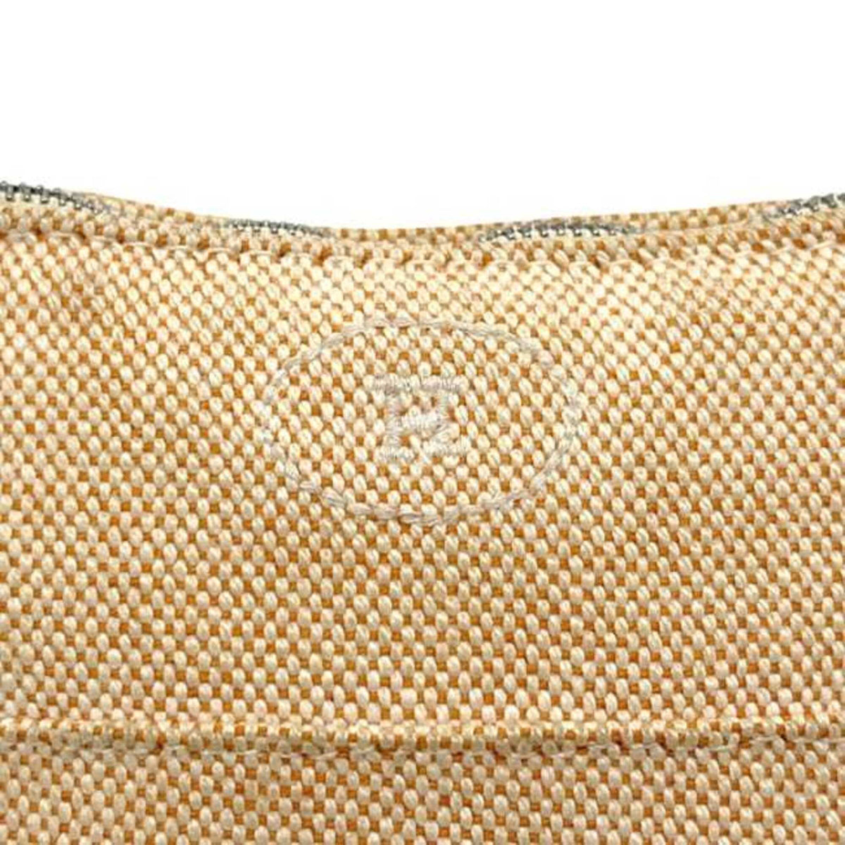 Hermes Beige Toile H Pouch (Pre-Owned)