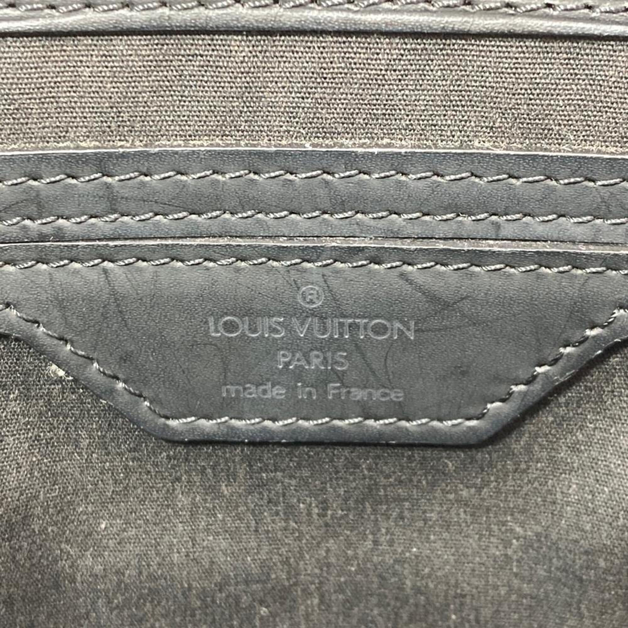 Louis Vuitton Black Noir Epi Leather Tote Bag (Pre-Owned)