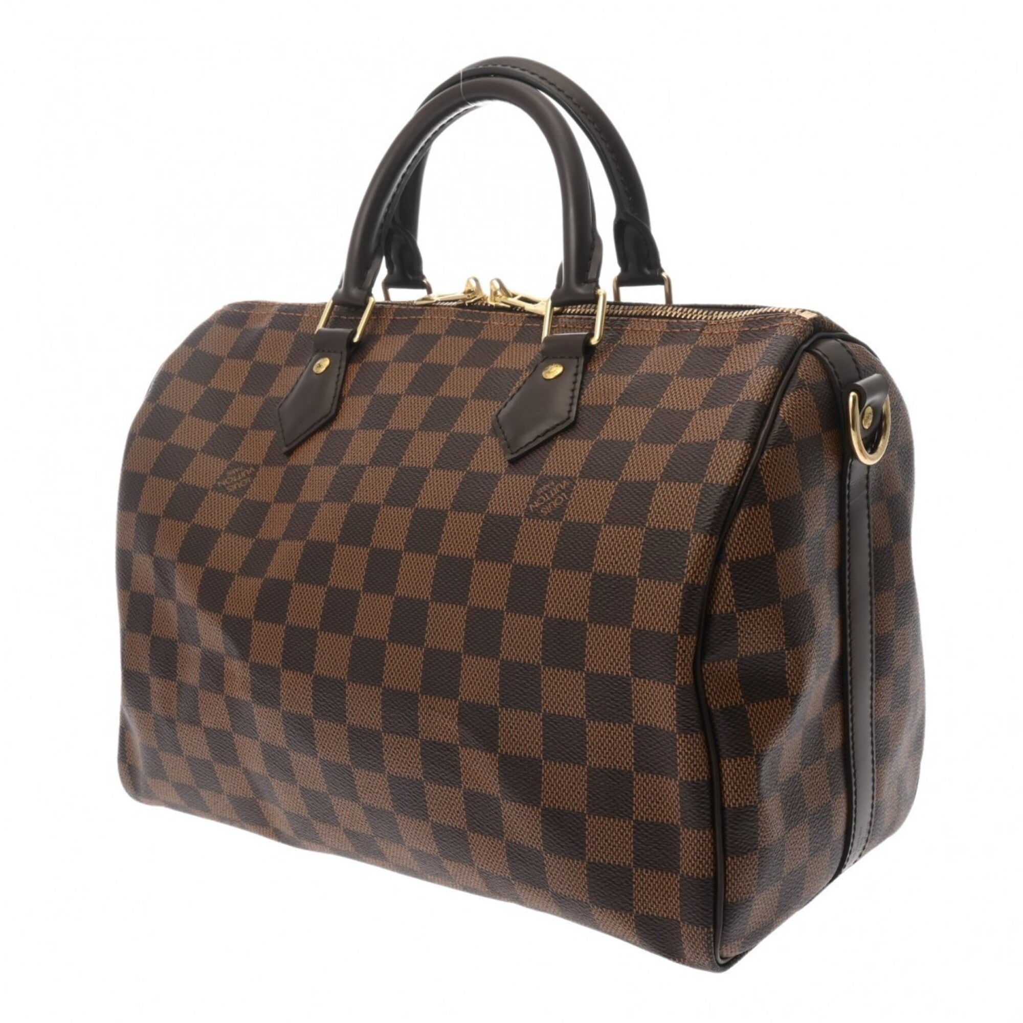 Louis Vuitton Brown Ebene Damier Canvas Handbag (Pre-Owned)