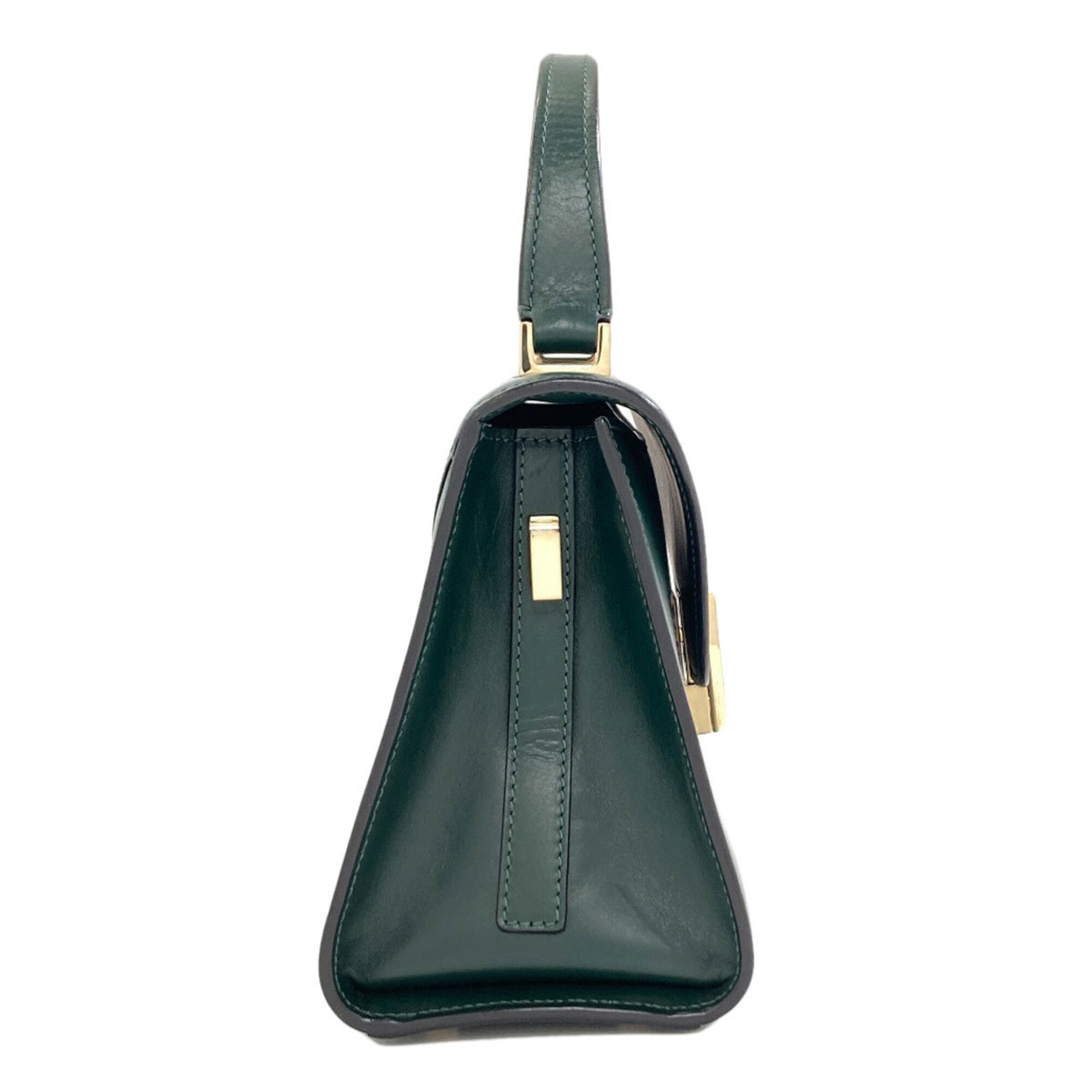 Valextra Green Handbag (Pre-Owned)