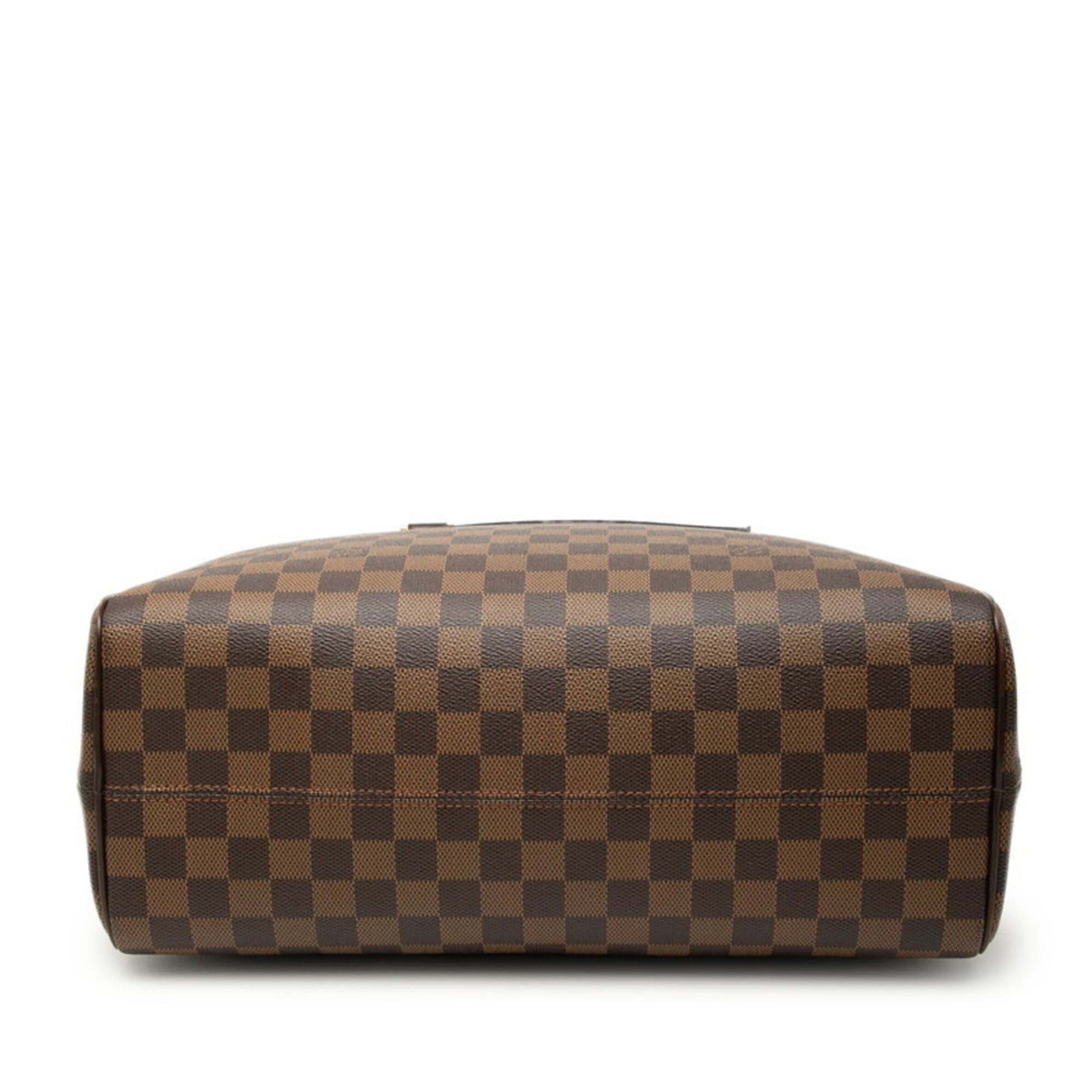 Louis Vuitton Brown Pvc Leather Handbag (Pre-Owned)