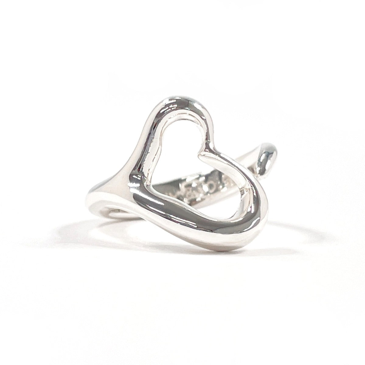 Tiffany Silver Silver 925 Band Ring (Pre-Owned)