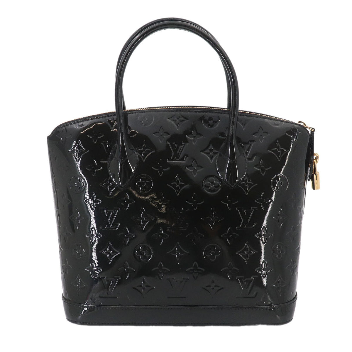 Louis Vuitton Noir Monogram Vernis Handbag (Pre-Owned)