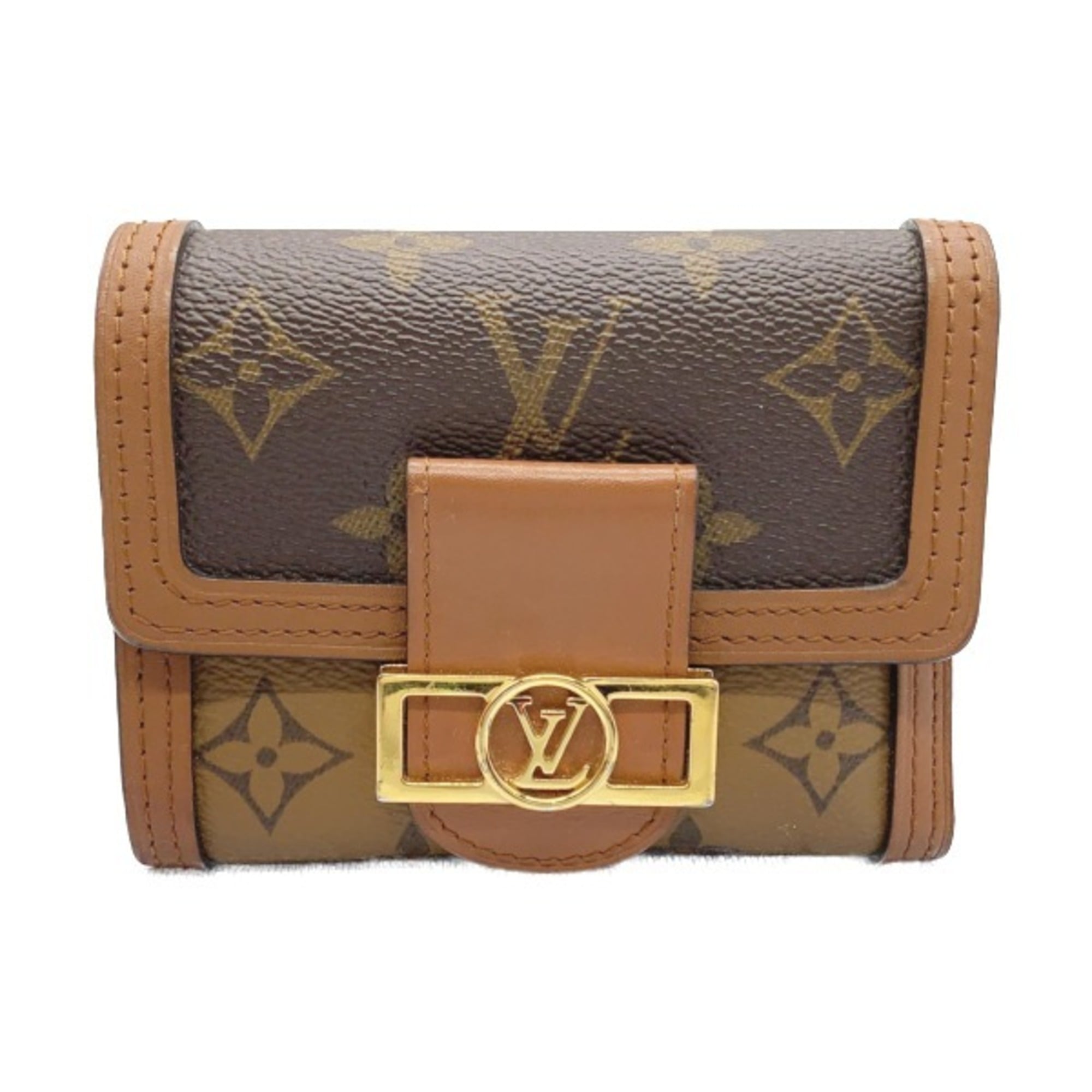 Louis Vuitton Brown Wallet (Tri-Fold) (Pre-Owned)