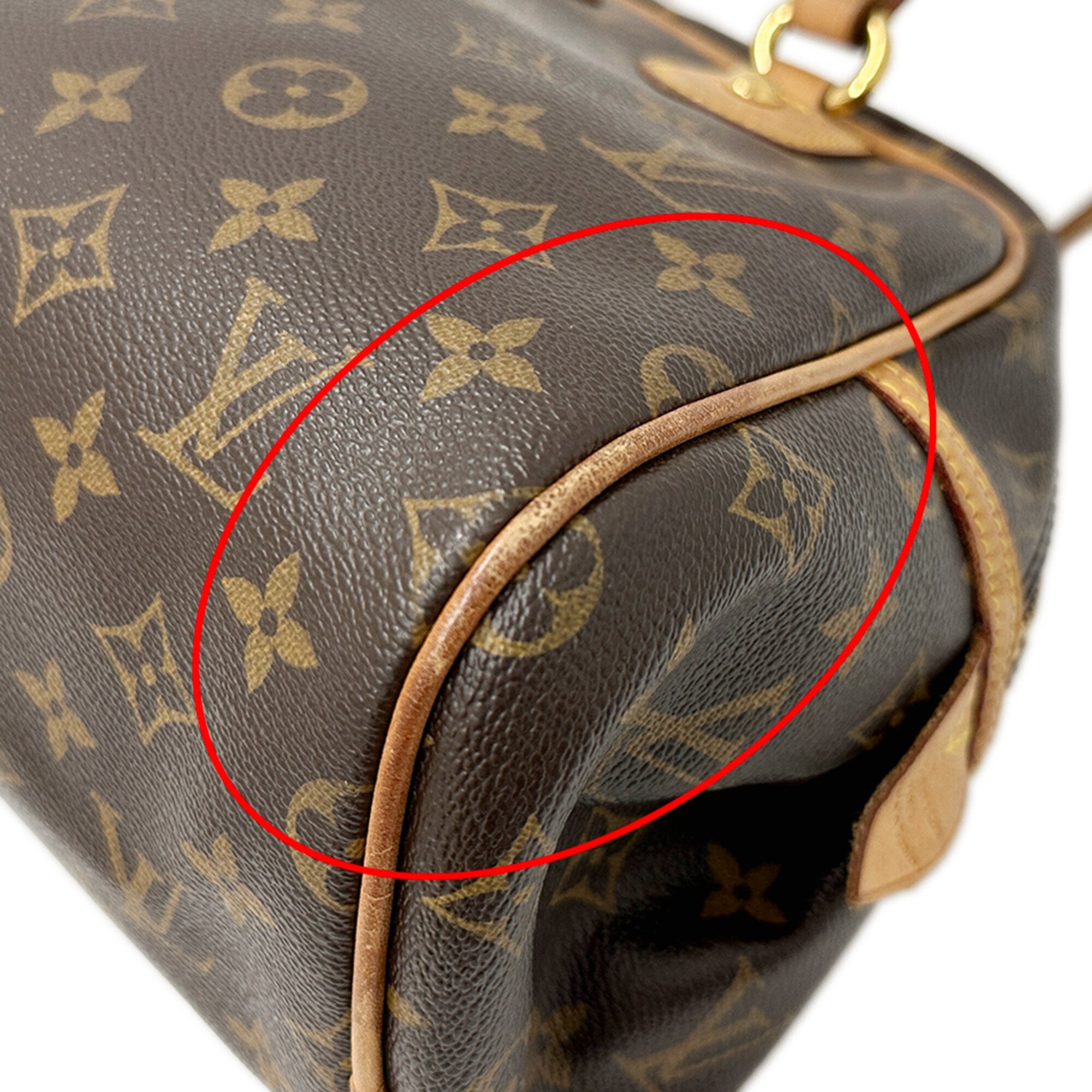 Louis Vuitton Brown Monogram Monogram Canvas Handbag Shoulder Bag (Pre-Owned)