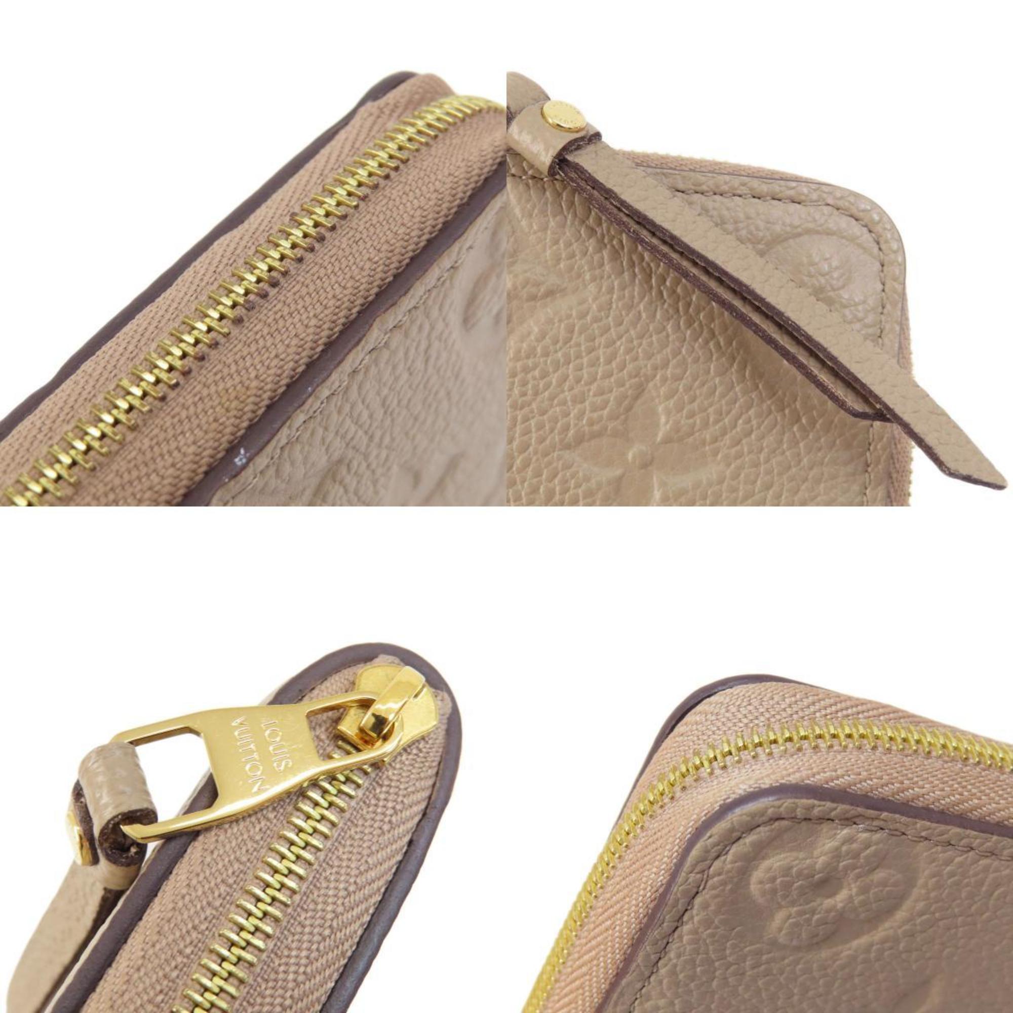Louis Vuitton Beige Monogram Empreinte Coin Purse/Coin Case (Pre-Owned)