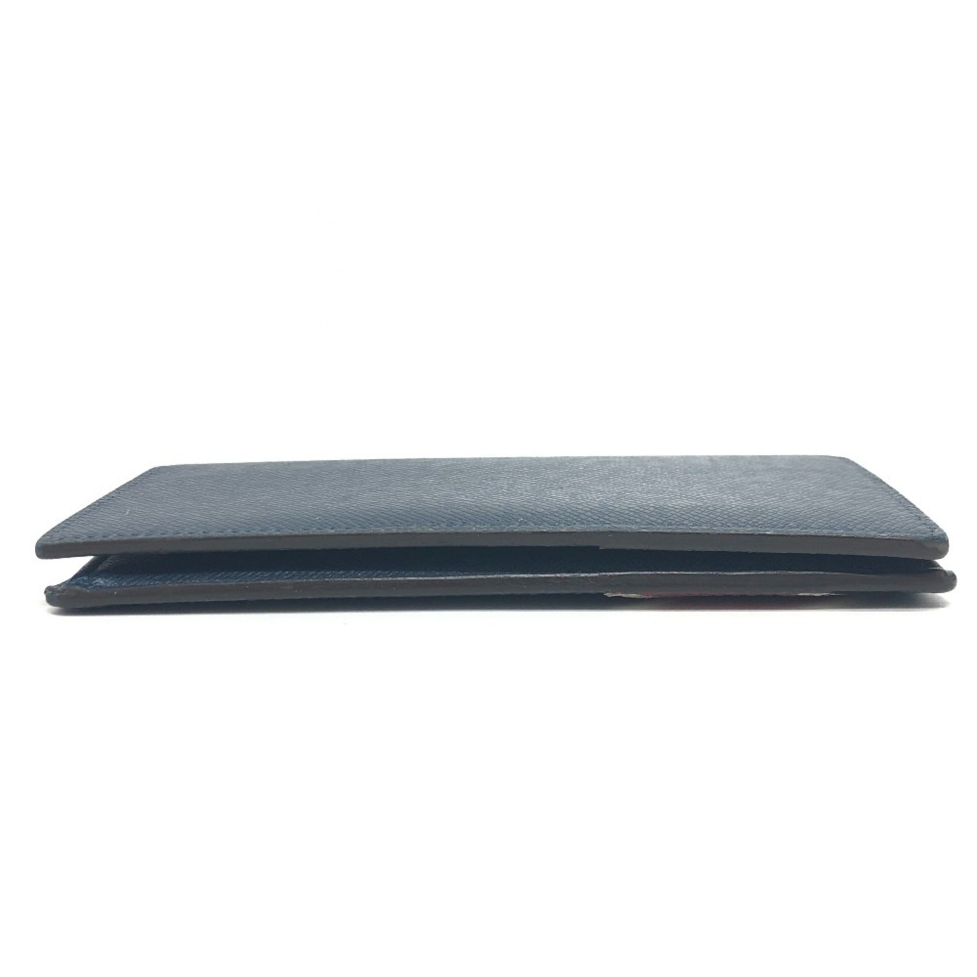 Louis Vuitton Blue Wine Long Wallet (Bi-Fold) (Pre-Owned)