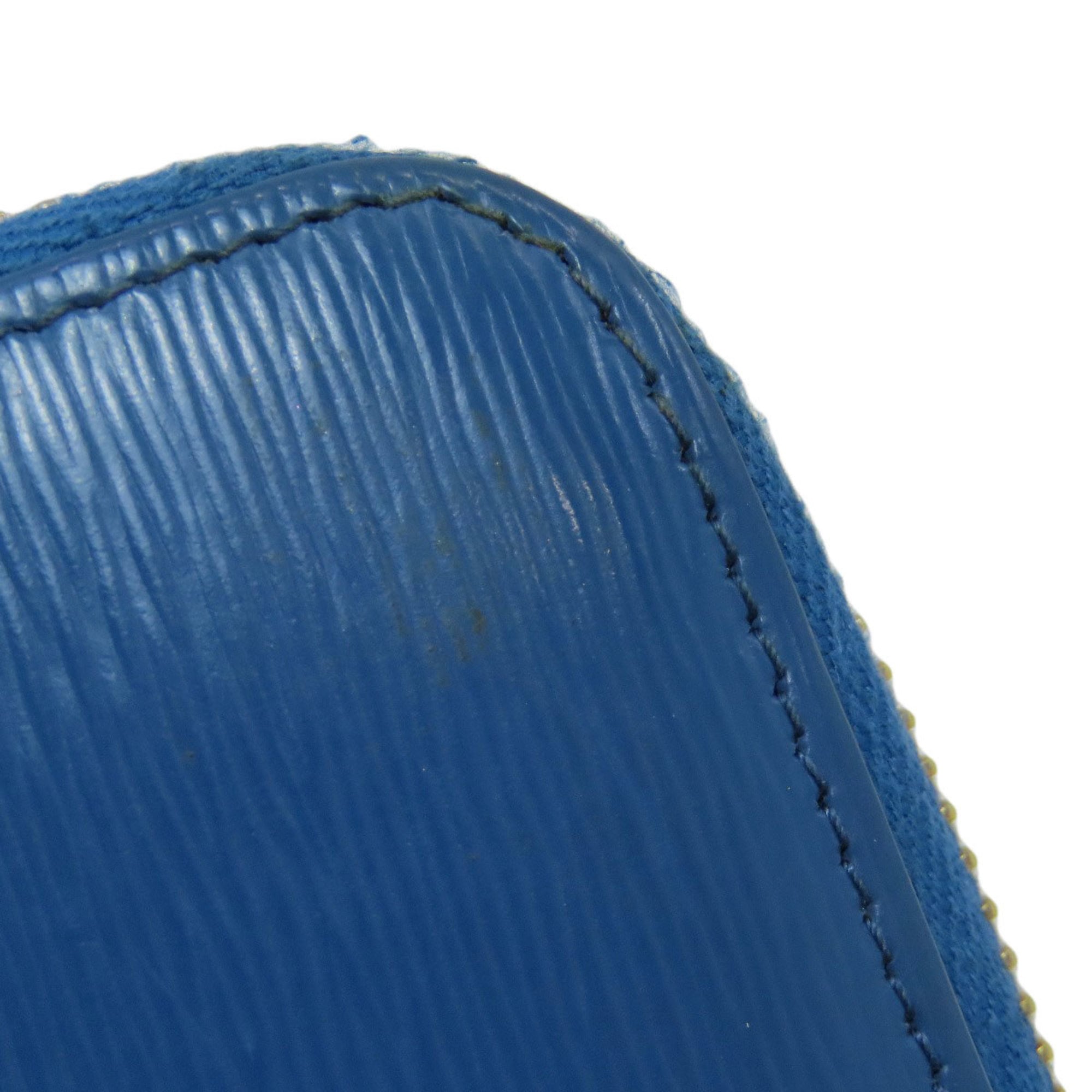 Prada Blue Leather Coin Purse/Coin Case (Pre-Owned)