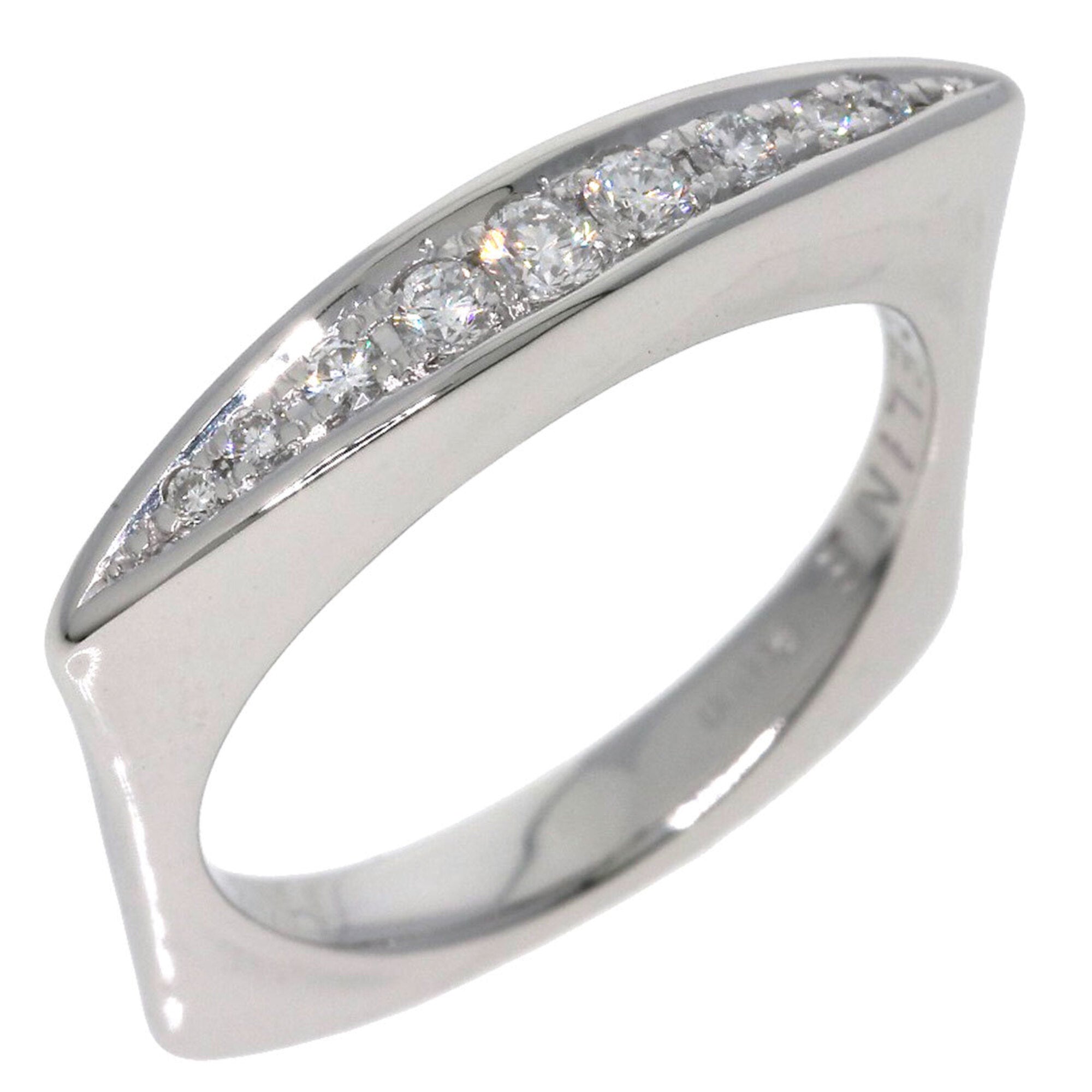 Celine Platinum 900 Band Ring (Pre-Owned)