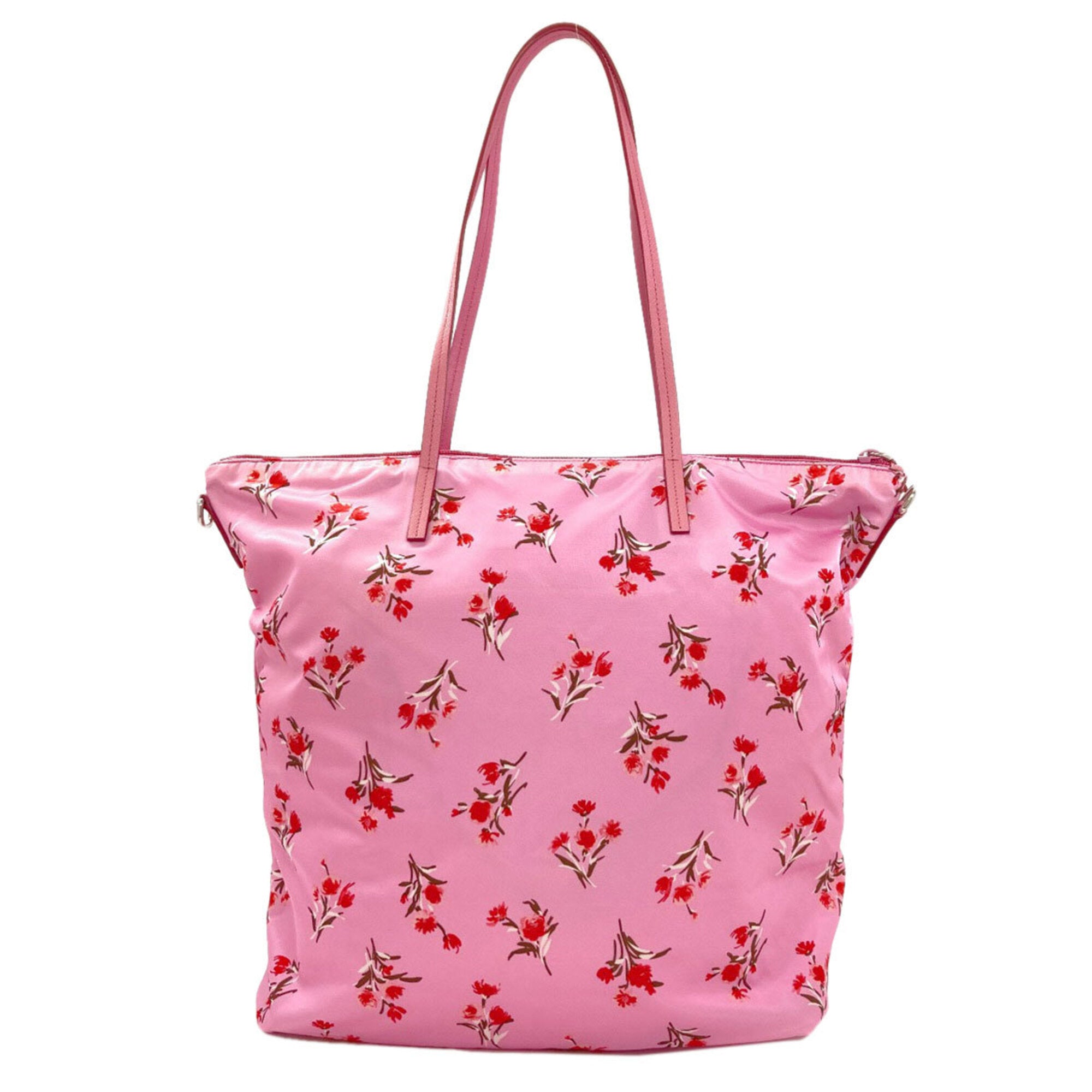 Prada Pink Nylon Handbag (Pre-Owned)