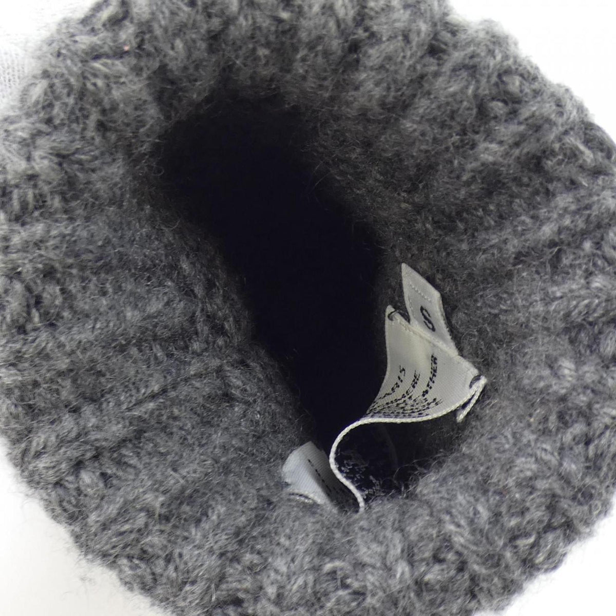 Hermes Gray Cashmere Warm Gloves (Pre-Owned)