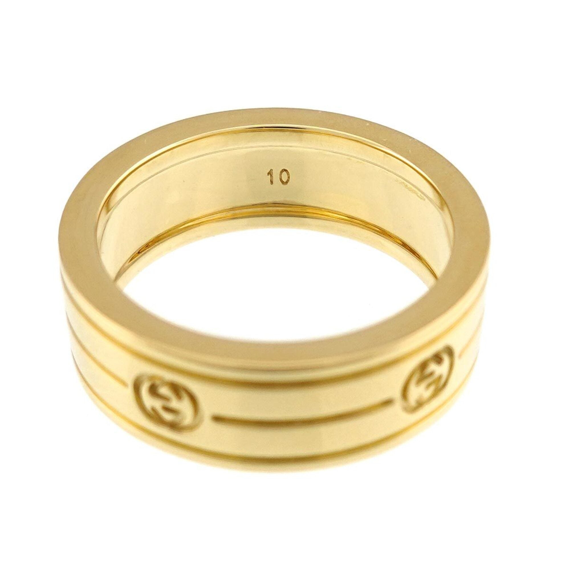 Gucci Yellow Gold (18K) Band Ring (Pre-Owned)