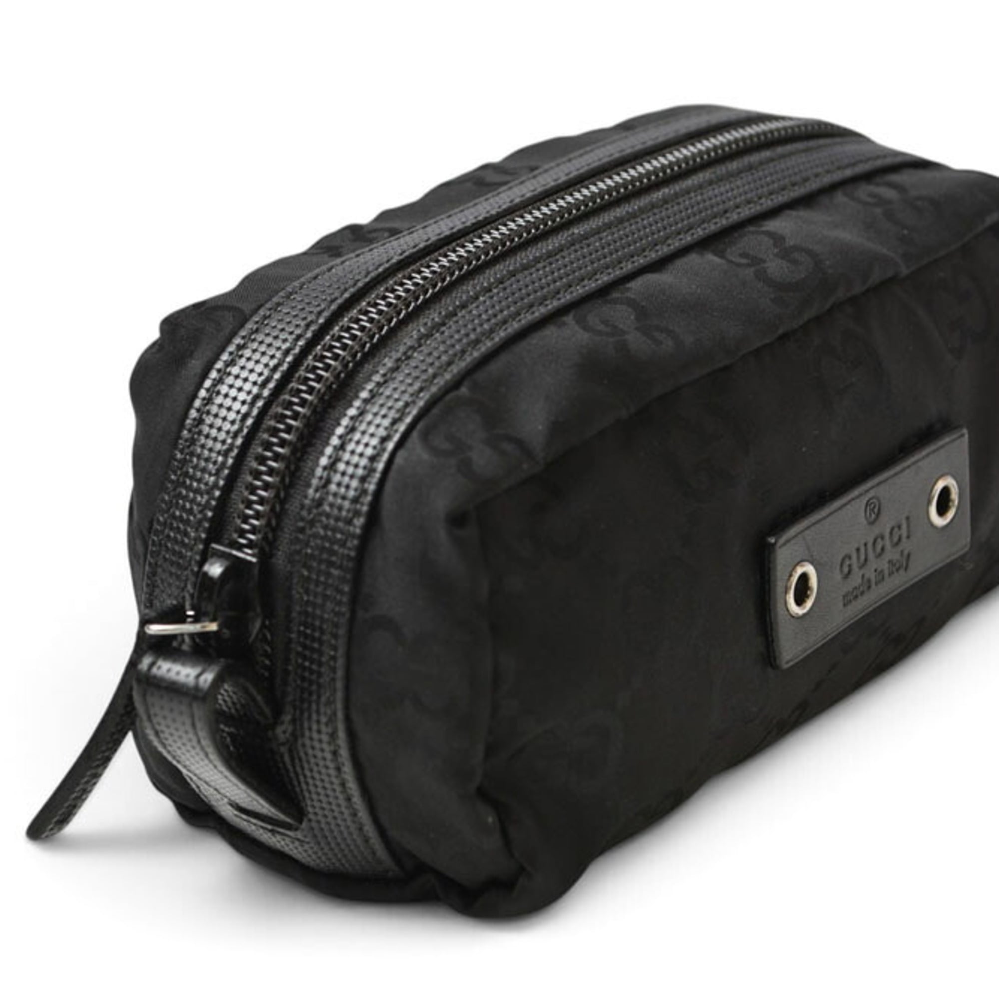 Gucci Black Nylon Pouch (Pre-Owned)