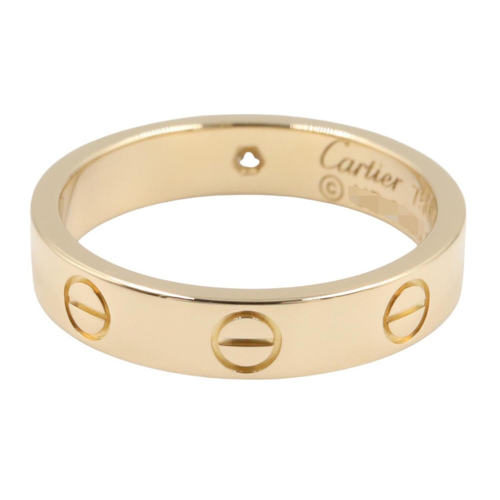 Cartier Gold Clear Yellow Gold (18K) Band Ring (Pre-Owned)