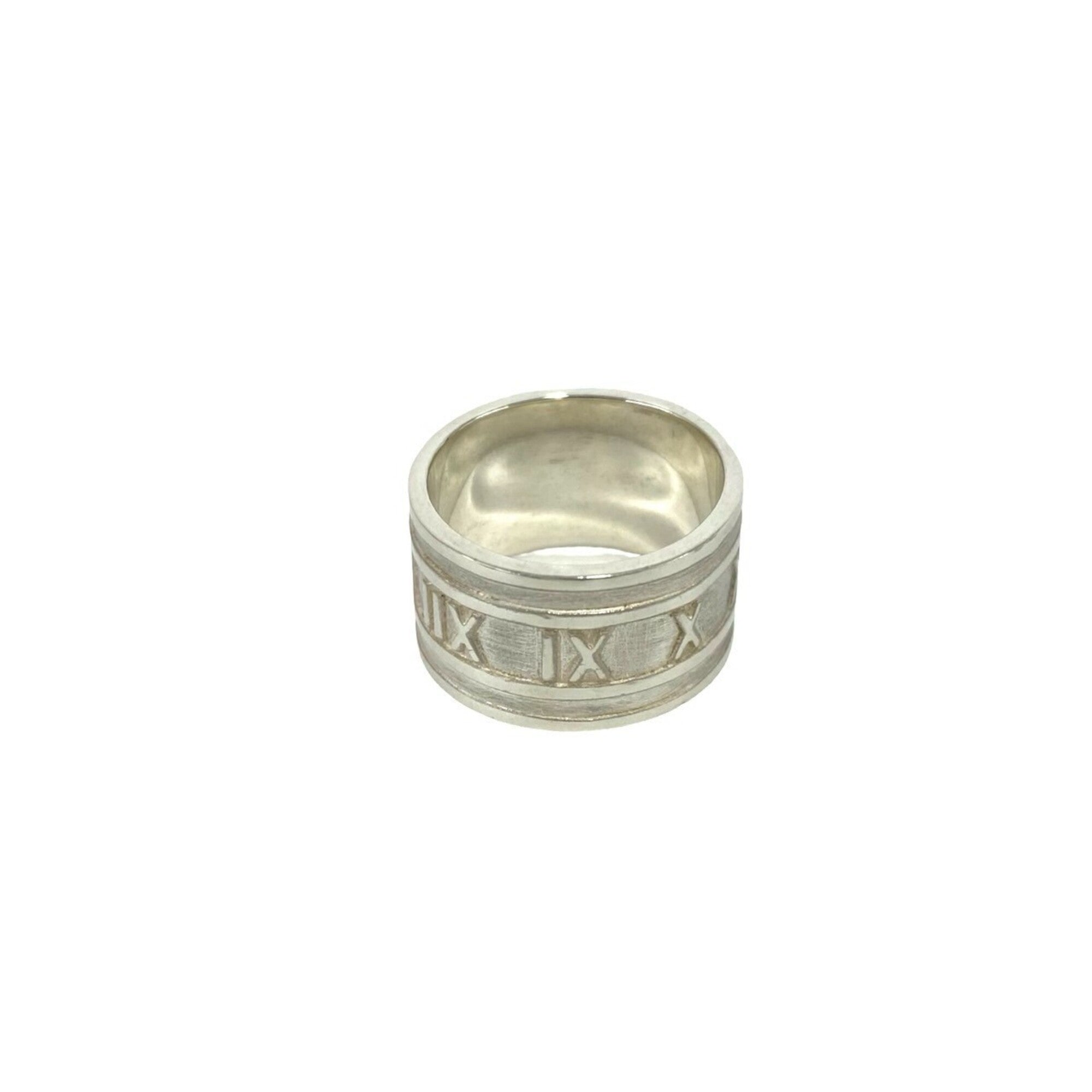 Tiffany Silver Silver 925 Band Ring (Pre-Owned)