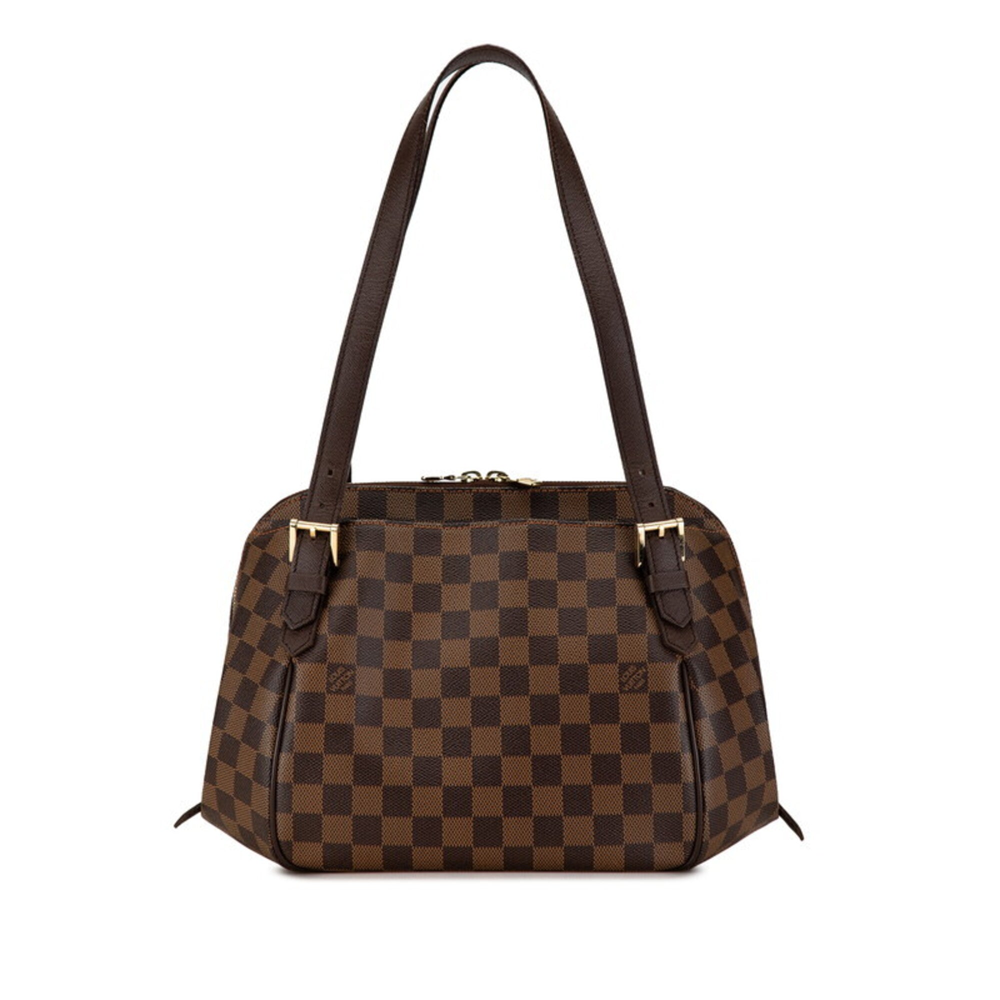 Louis Vuitton Brown Pvc Leather Shoulder Bag (Pre-Owned)